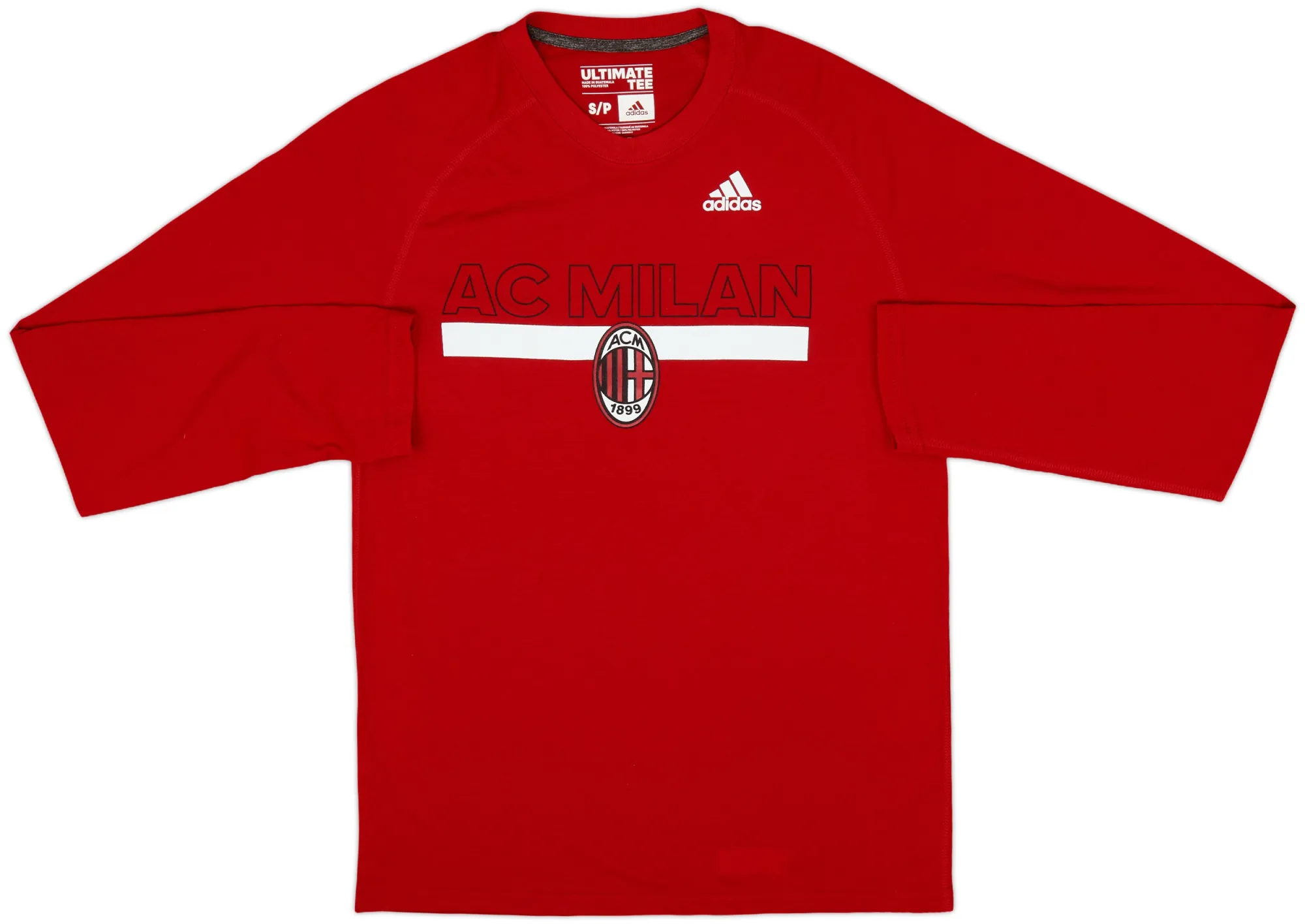 adidas AC Milan Mens LS Home Shirt 2017/18