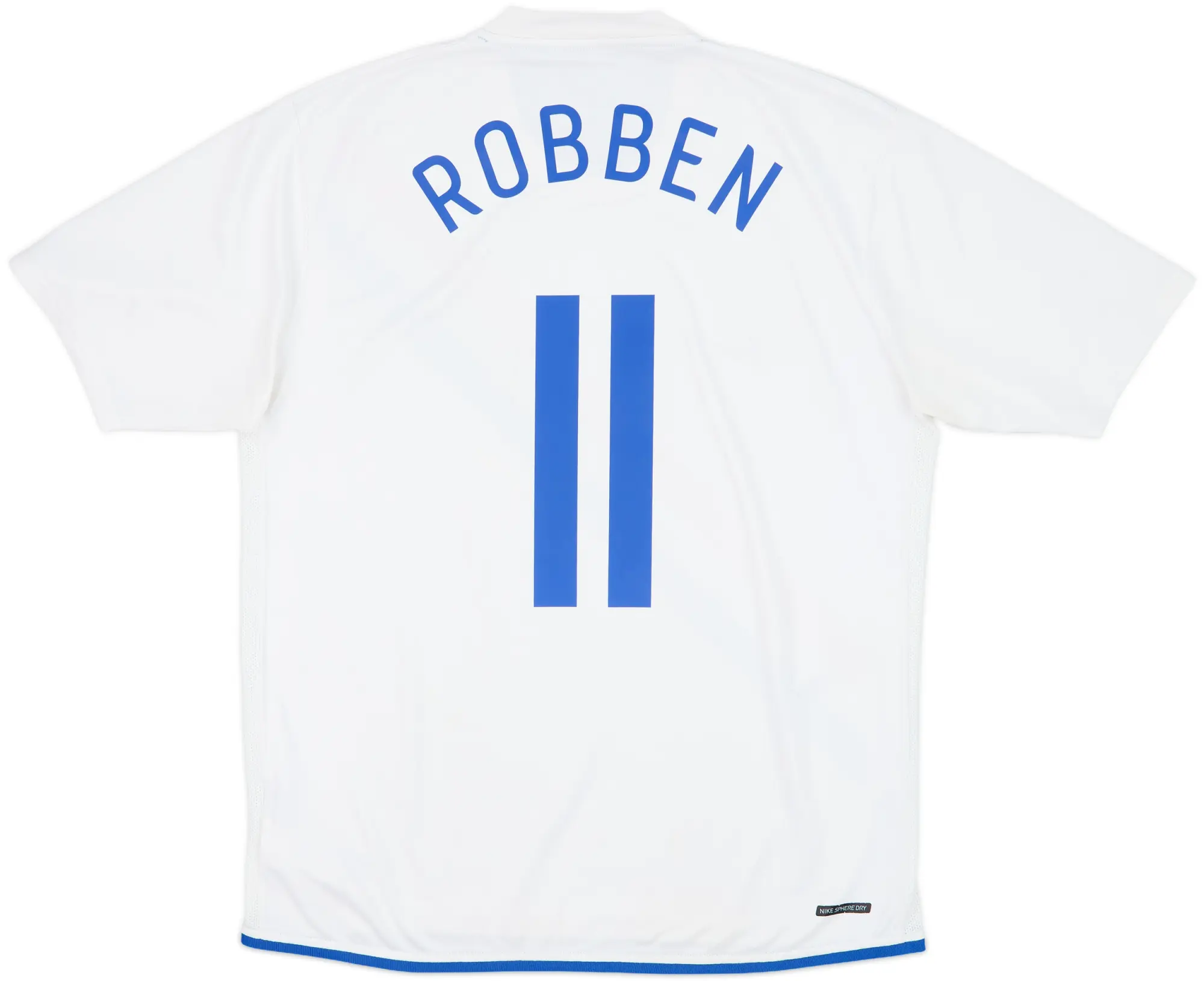 2006-08 Netherlands Away Shirt Robben #11 - 6/10 - (L)