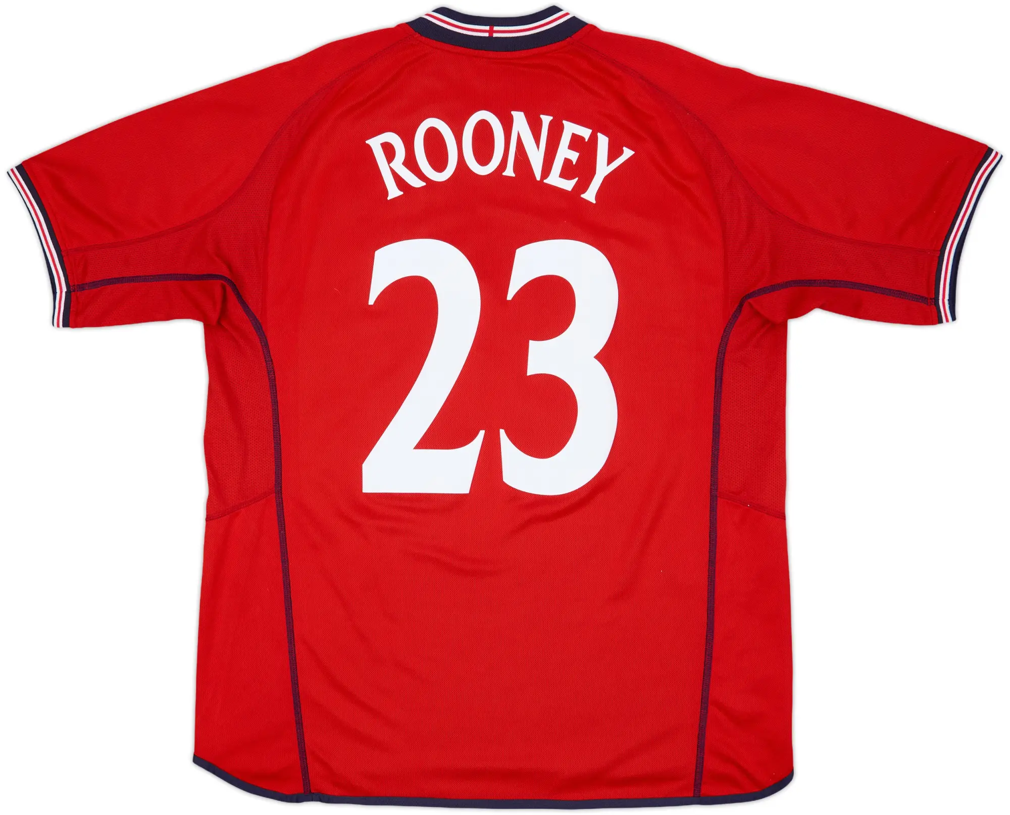 2002-04 England Away Shirt Rooney #23 - 6/10 - (L)