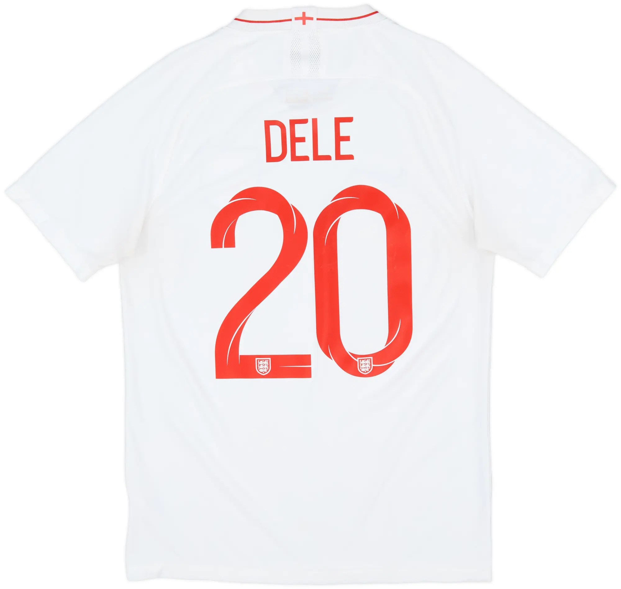 2018-19 England Home Shirt Dele #20 - 5/10 - (M)