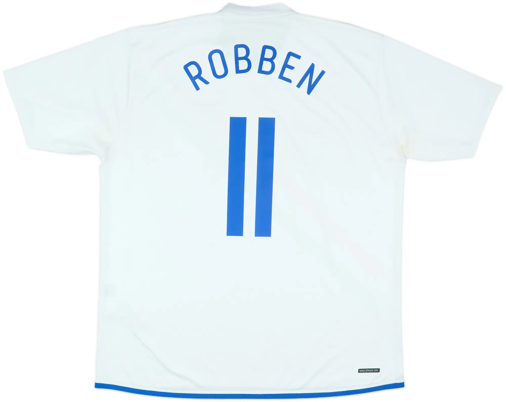 2006-08 Netherlands Away Shirt Robben #11 - 6/10 - (XL)