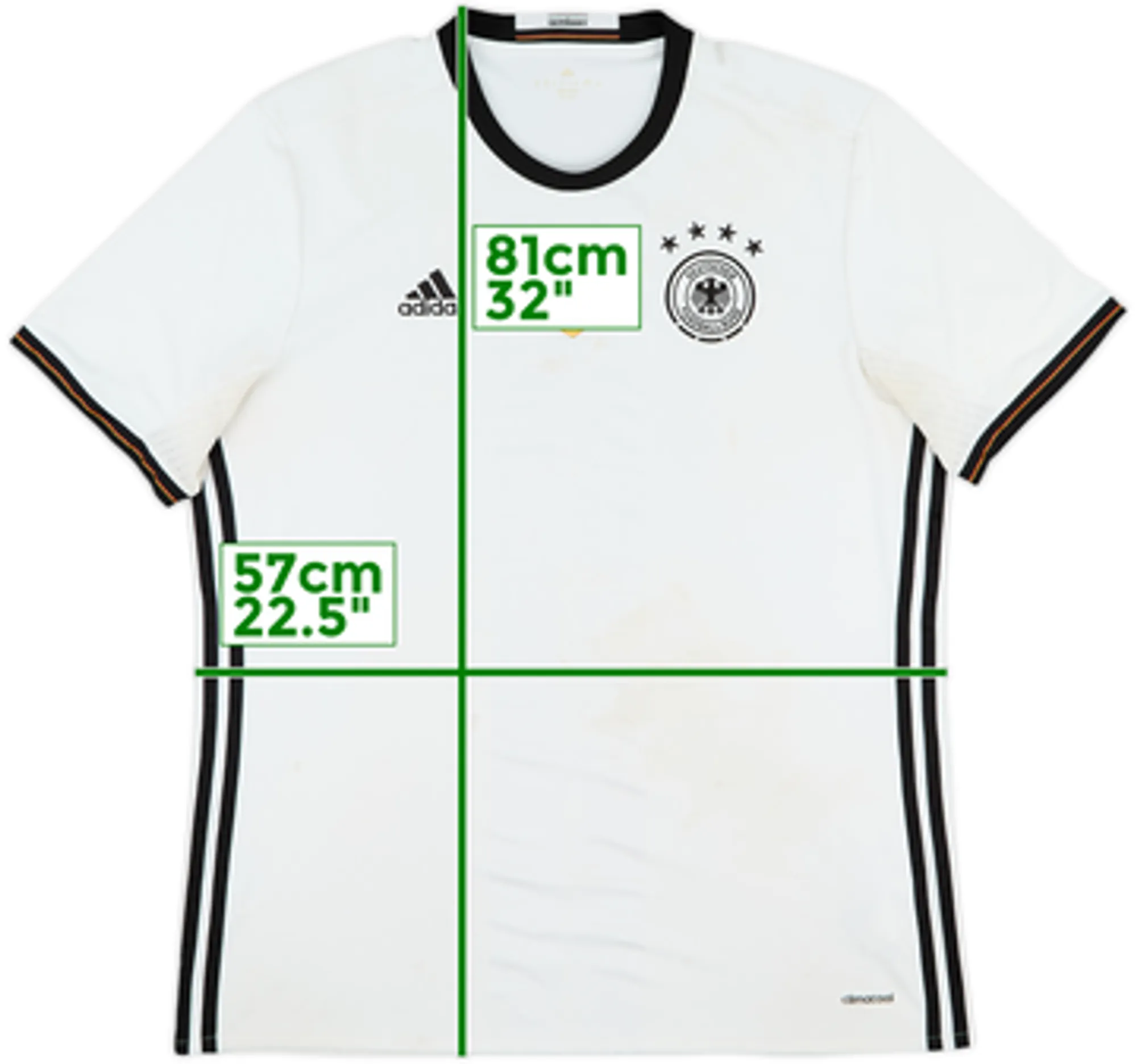 adidas Germany Mens SS Home Shirt 2015