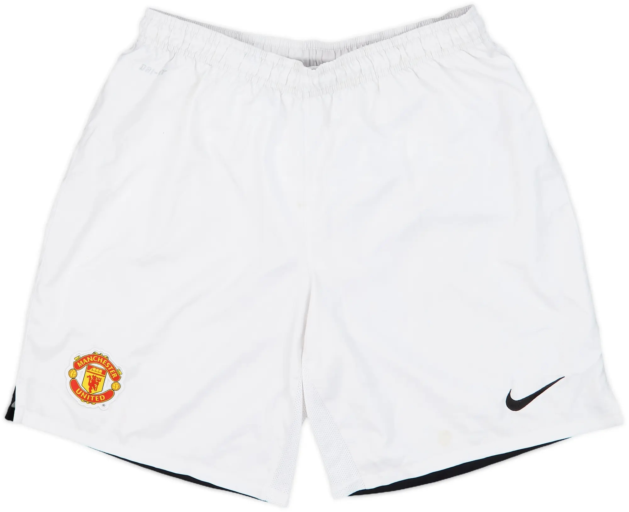 2013-14 Manchester United Home Shorts - 7/10 - (XL)