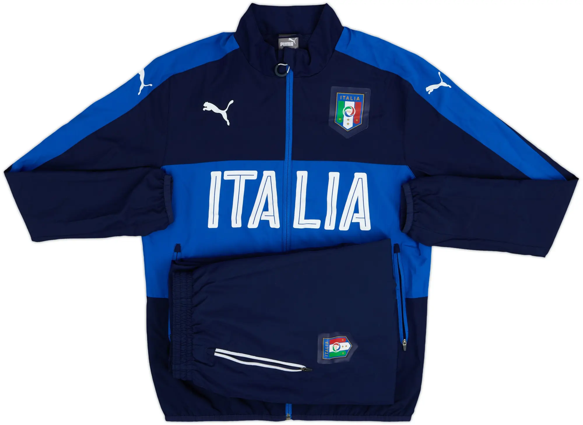 2016-17 Italy Puma Tracksuit - 8/10 - (M)