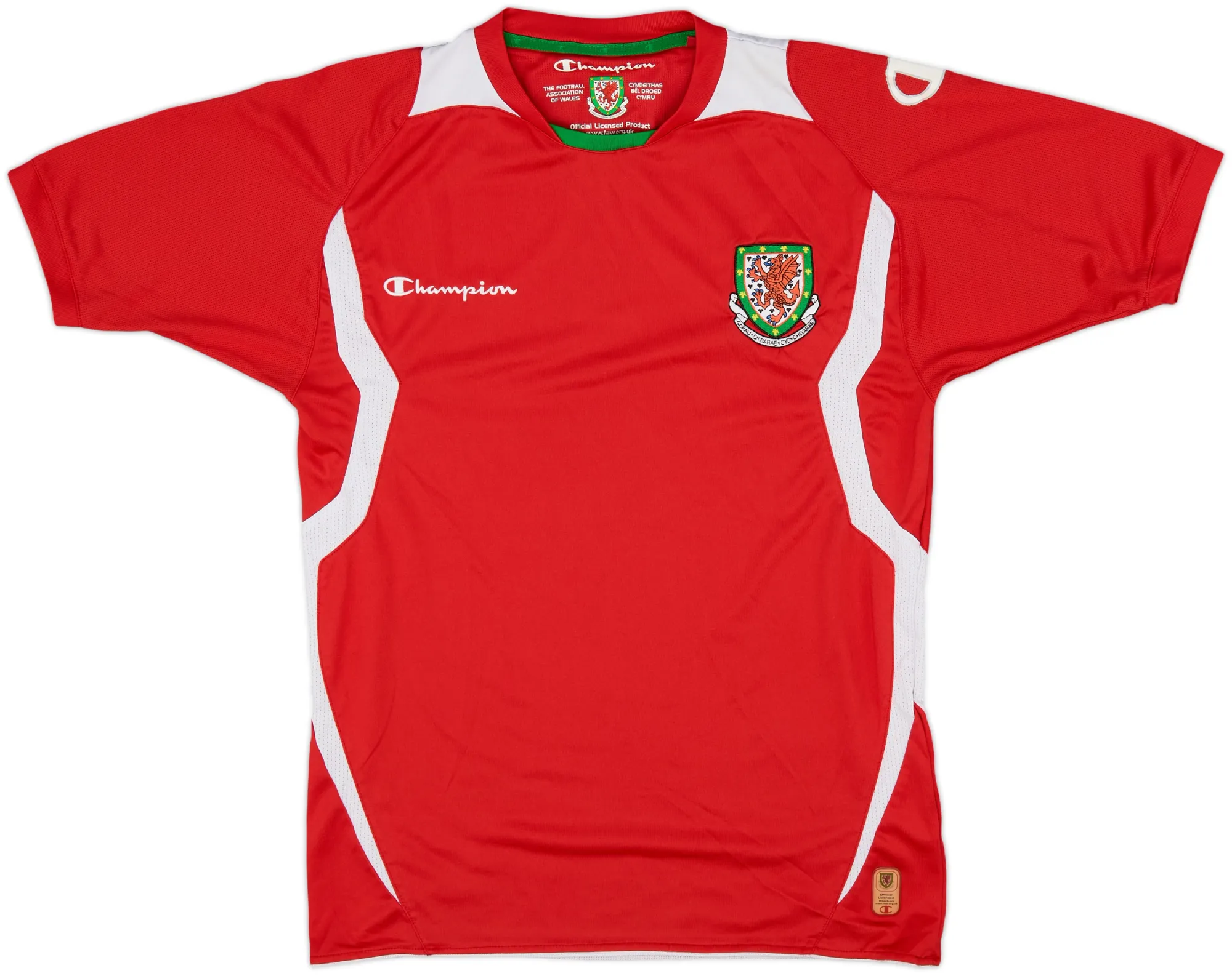 Home Wales Mens SS Home Shirt 2008