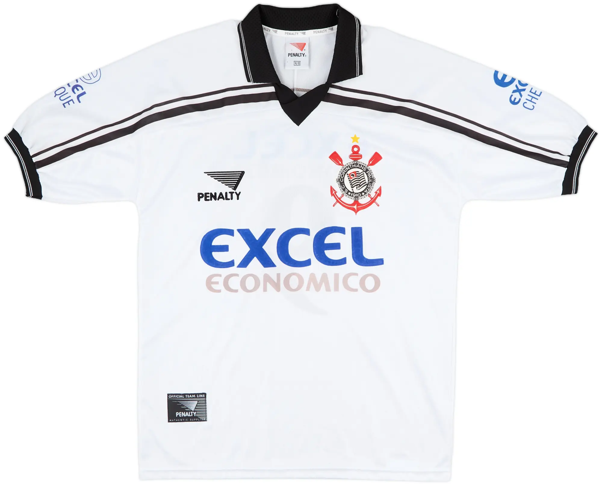 1998 Corinthians Home Shirt #9 - 10/10 - (XL)