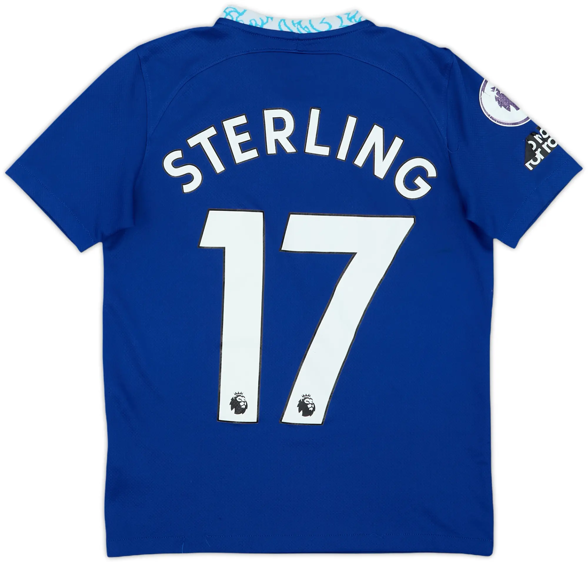 2022-23 Chelsea Home Shirt Sterling #17 - 4/10 - (M.Boys)