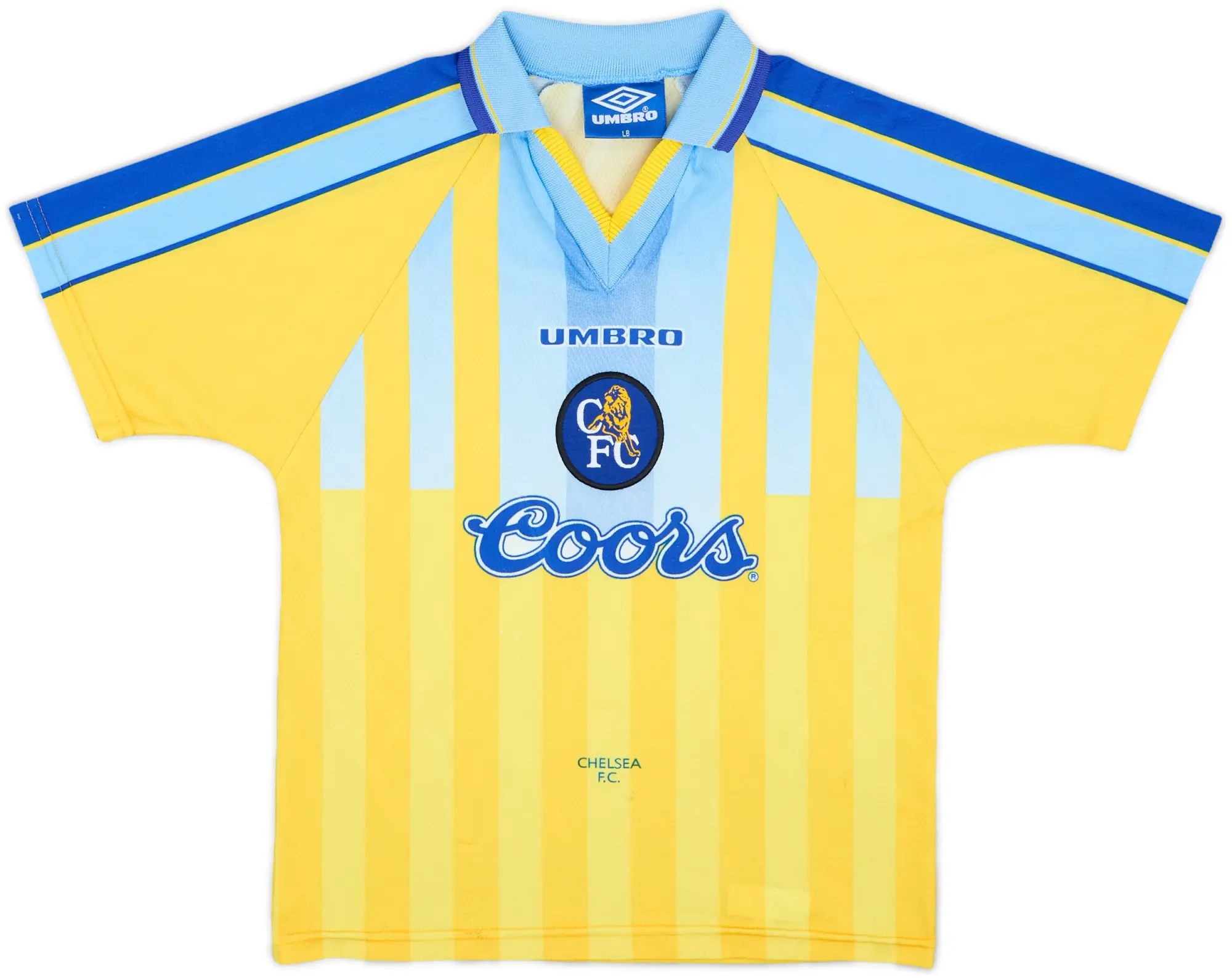 1996-97 Chelsea Away Shirt - 5/10 - (L.Boys)