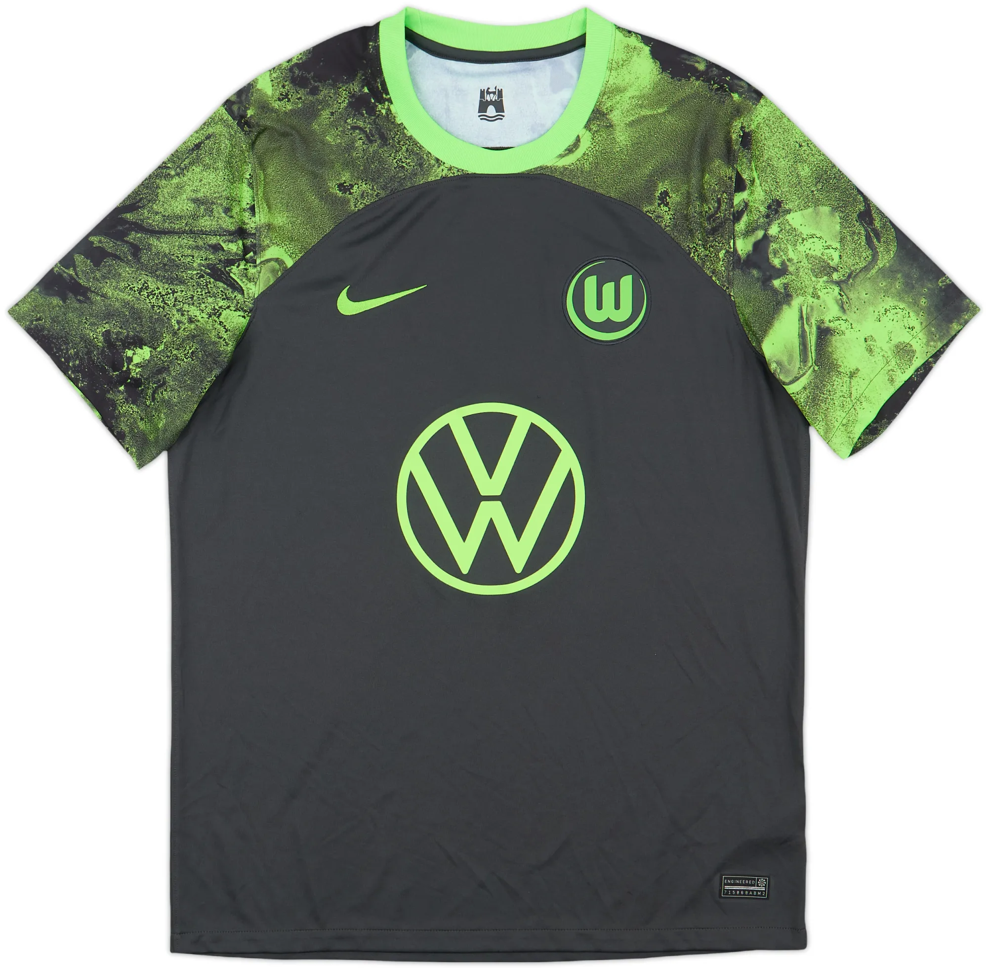Nike Wolfsburg Mens SS Away Shirt 2023/24