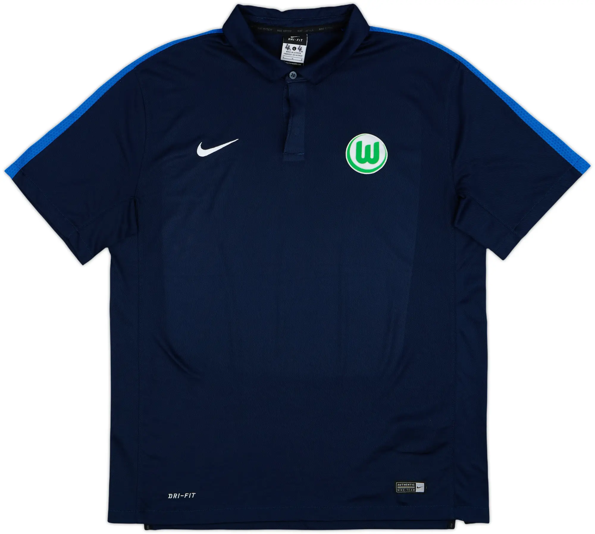 Nike Wolfsburg Mens SS Home Shirt 2016/17