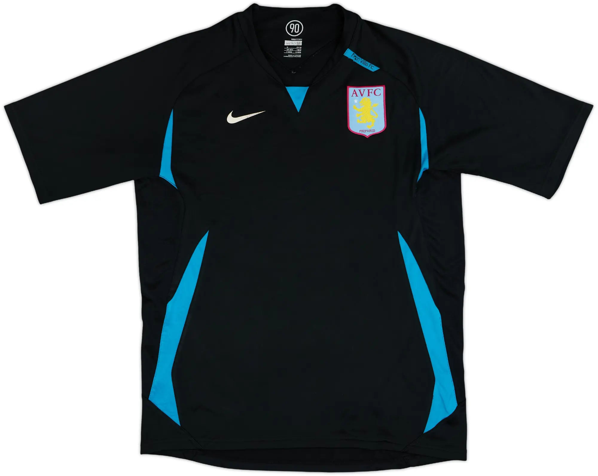 2007-08 Aston Villa Nike Player Issue Training Shirt - 6/10 - (M)