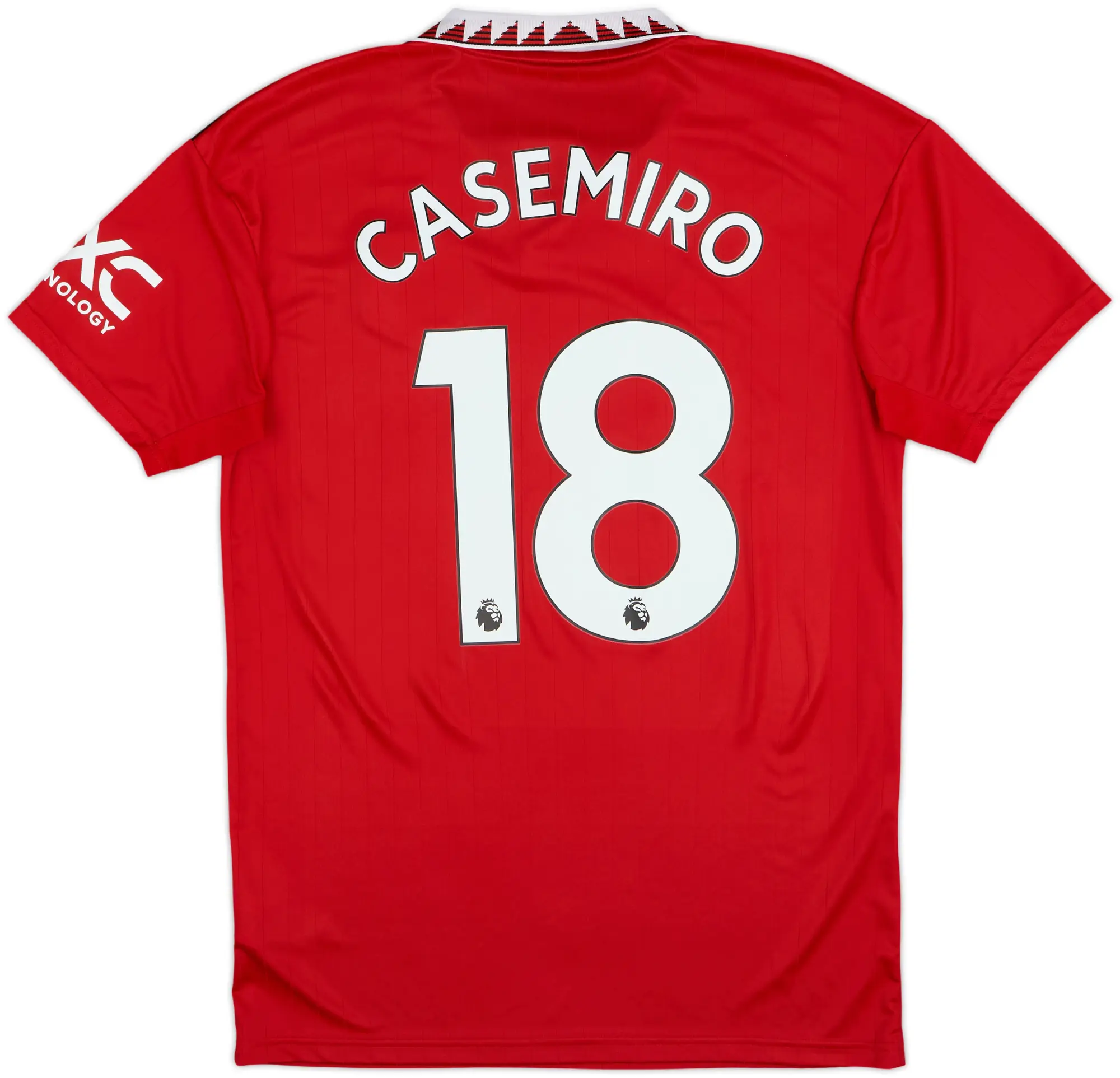 2022-23 Manchester United Home Shirt Casemiro #18 - 8/10 - (M)