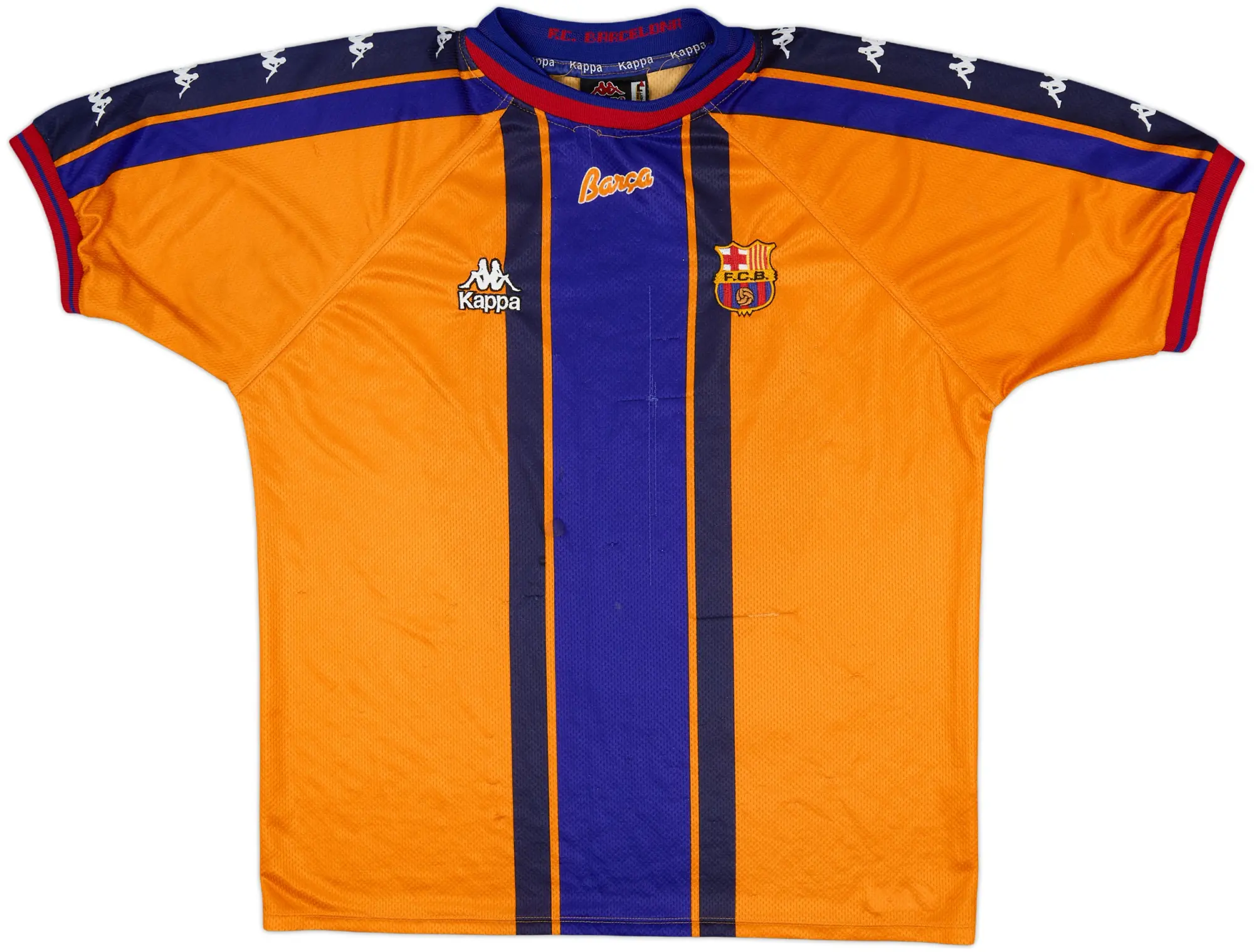 1997-98 Barcelona Away Shirt - 5/10 - (L)