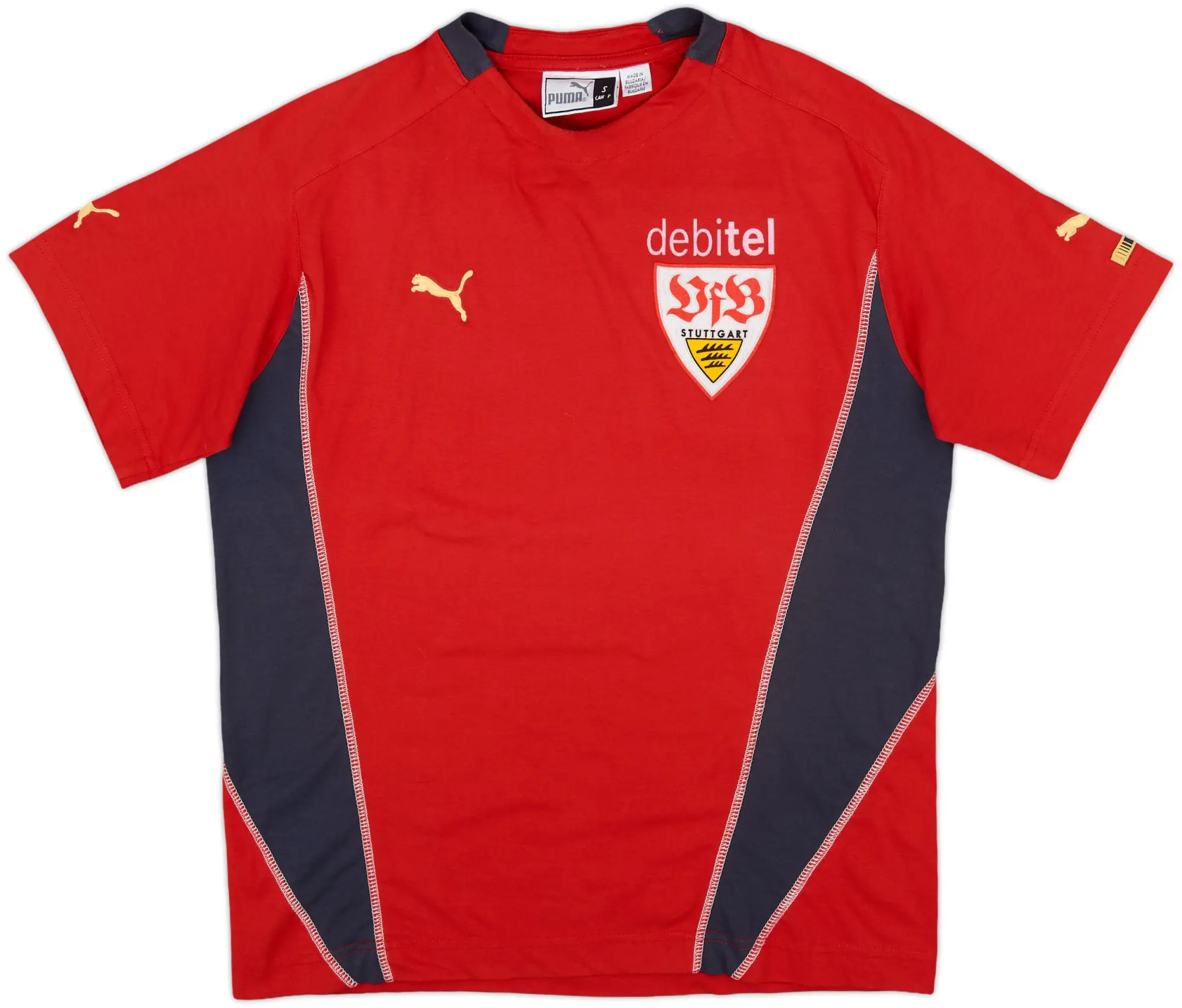2002-03 Stuttgart Puma Cotton Tee - 8/10 - (S)
