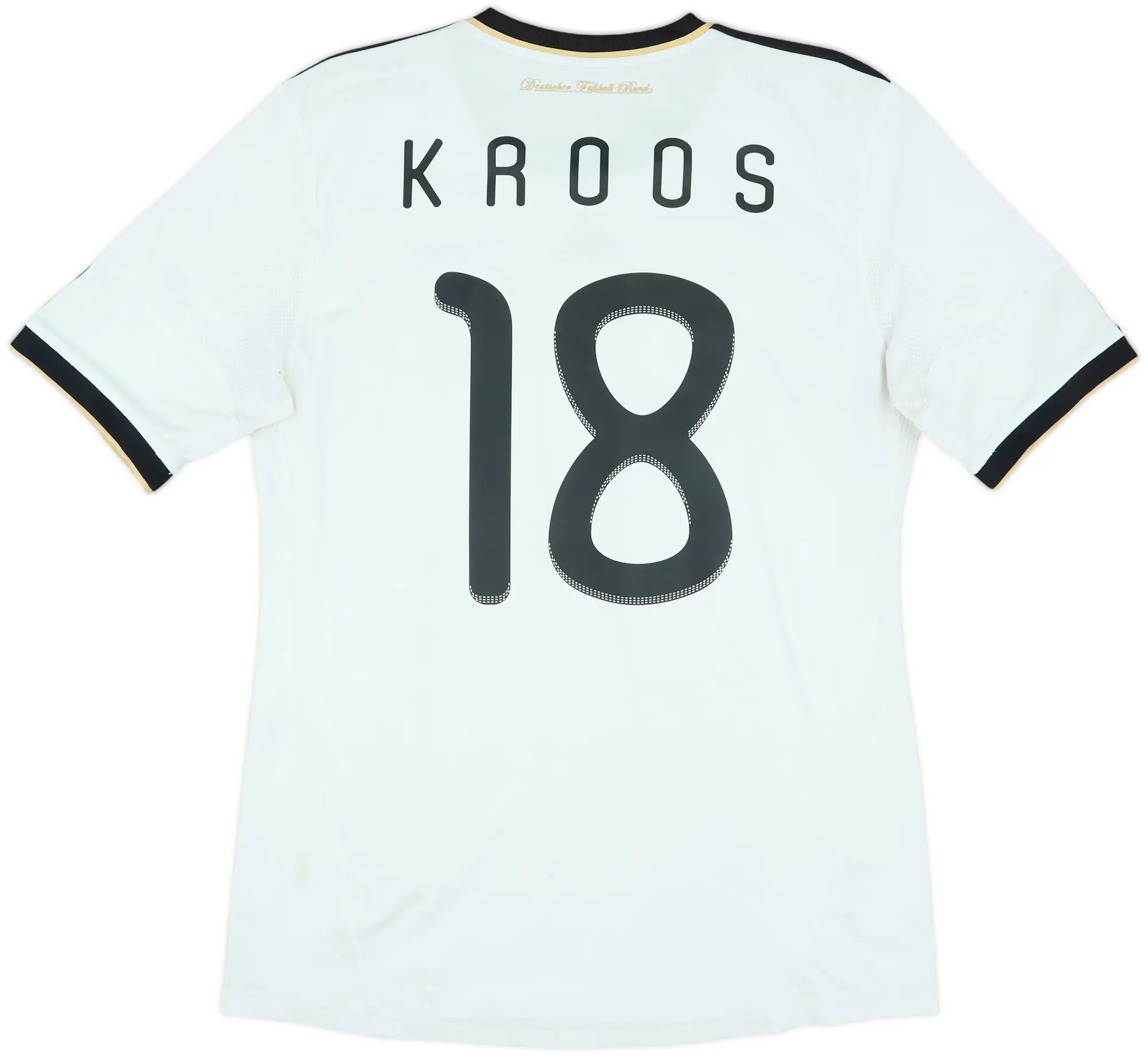 2010-11 Germany Home Shirt Kroos #18 - 5/10 - (M)