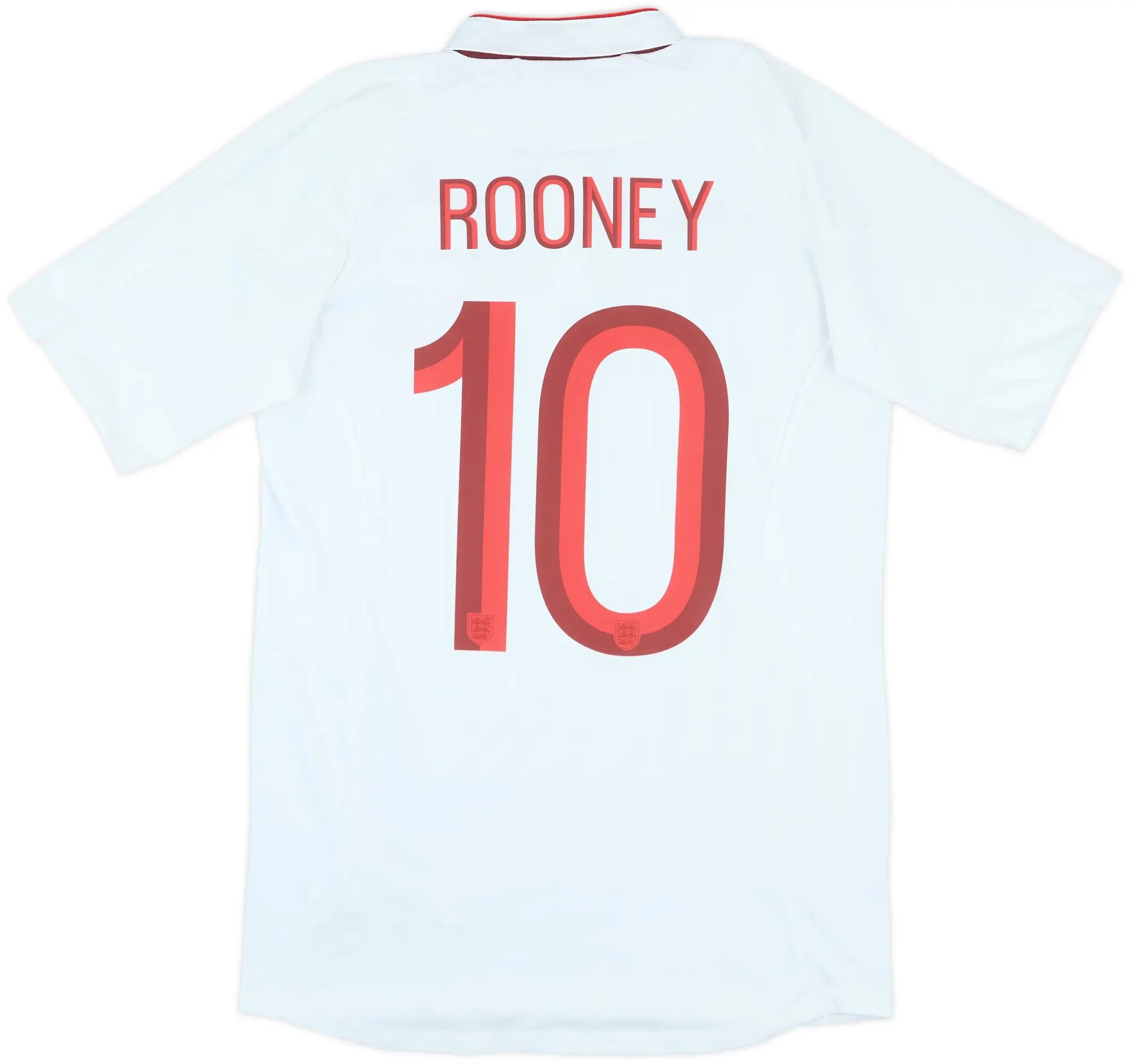 2012-13 England Home Shirt Rooney #10 - 8/10 - (S)