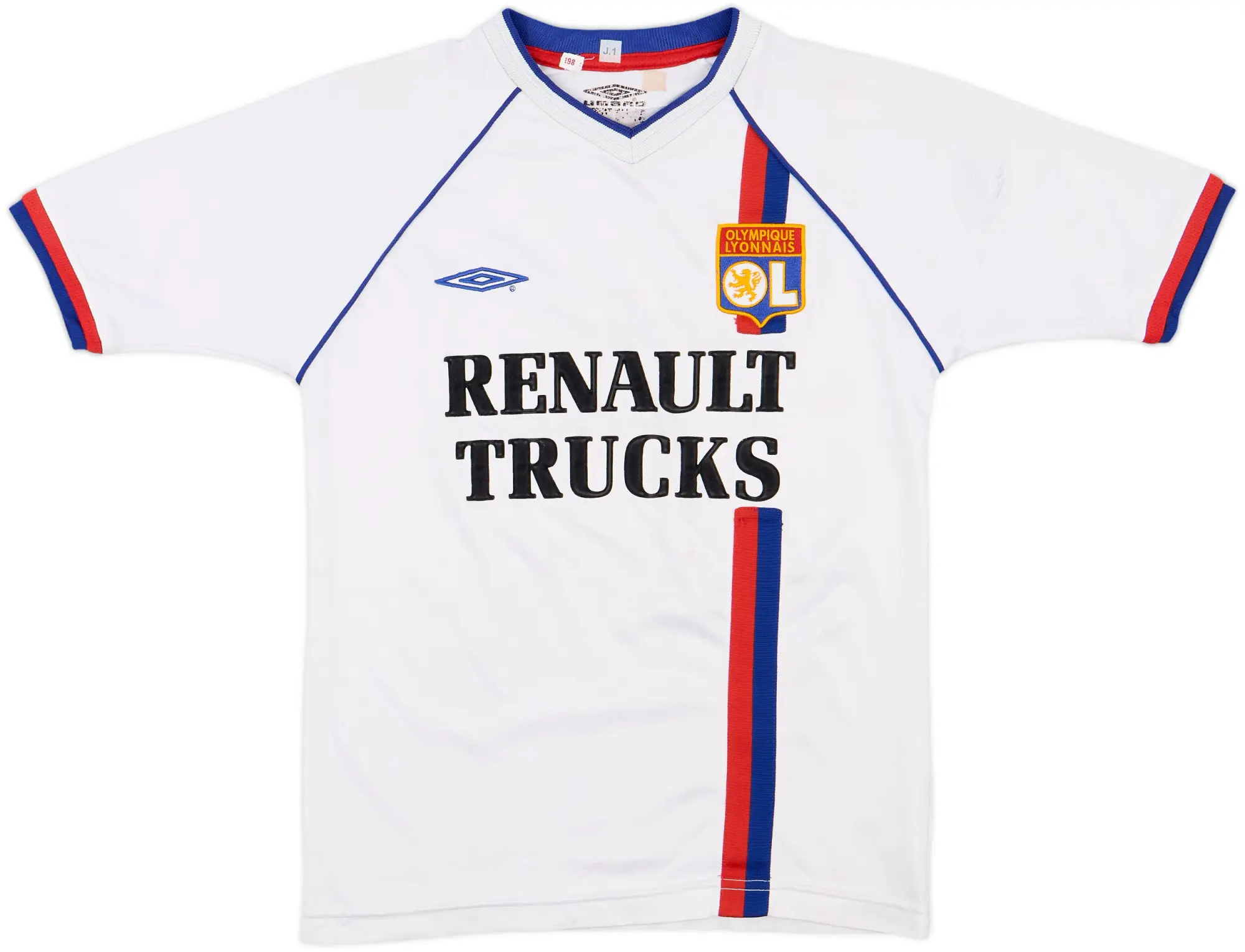 2003-04 Lyon Home Shirt - 5/10 - (XL.Boys)