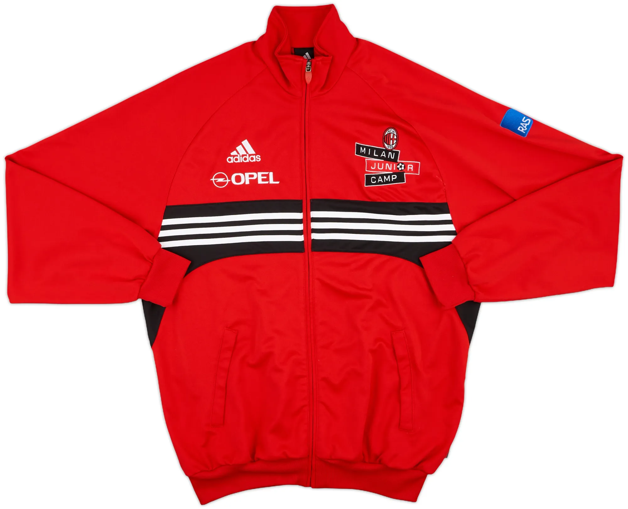 2005-06 AC Milan adidas Junior Camp Track Jacket - 6/10 - (L)