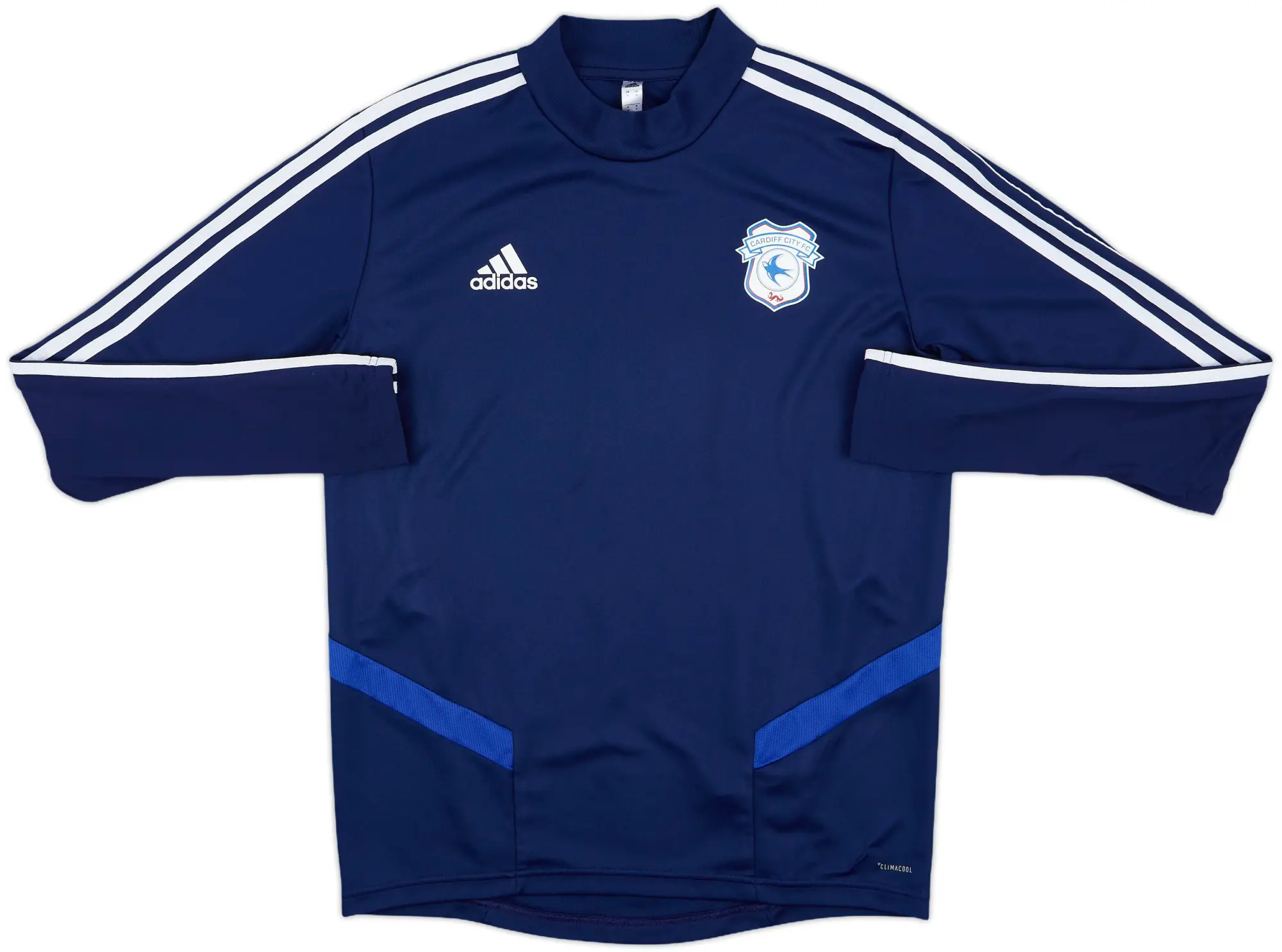 2019-20 Cardiff City adidas Sweat Top - 8/10 - (M)