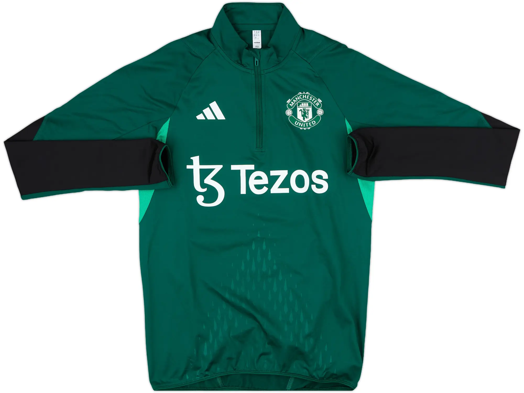 2023-24 Manchester United adidas Sweat Top - 9/10 - (XS)