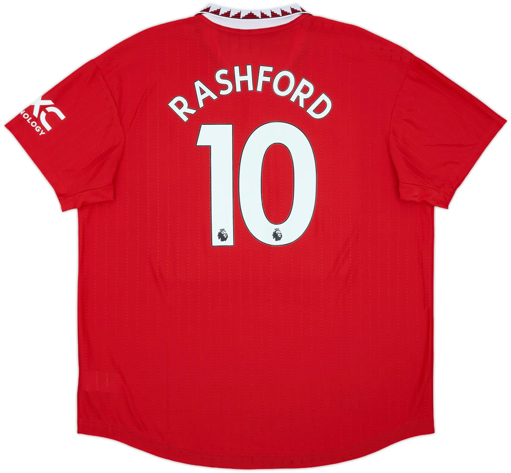 2022-23 Manchester United Authentic Home Shirt Rashford #10 - 10/10 - (XXL)