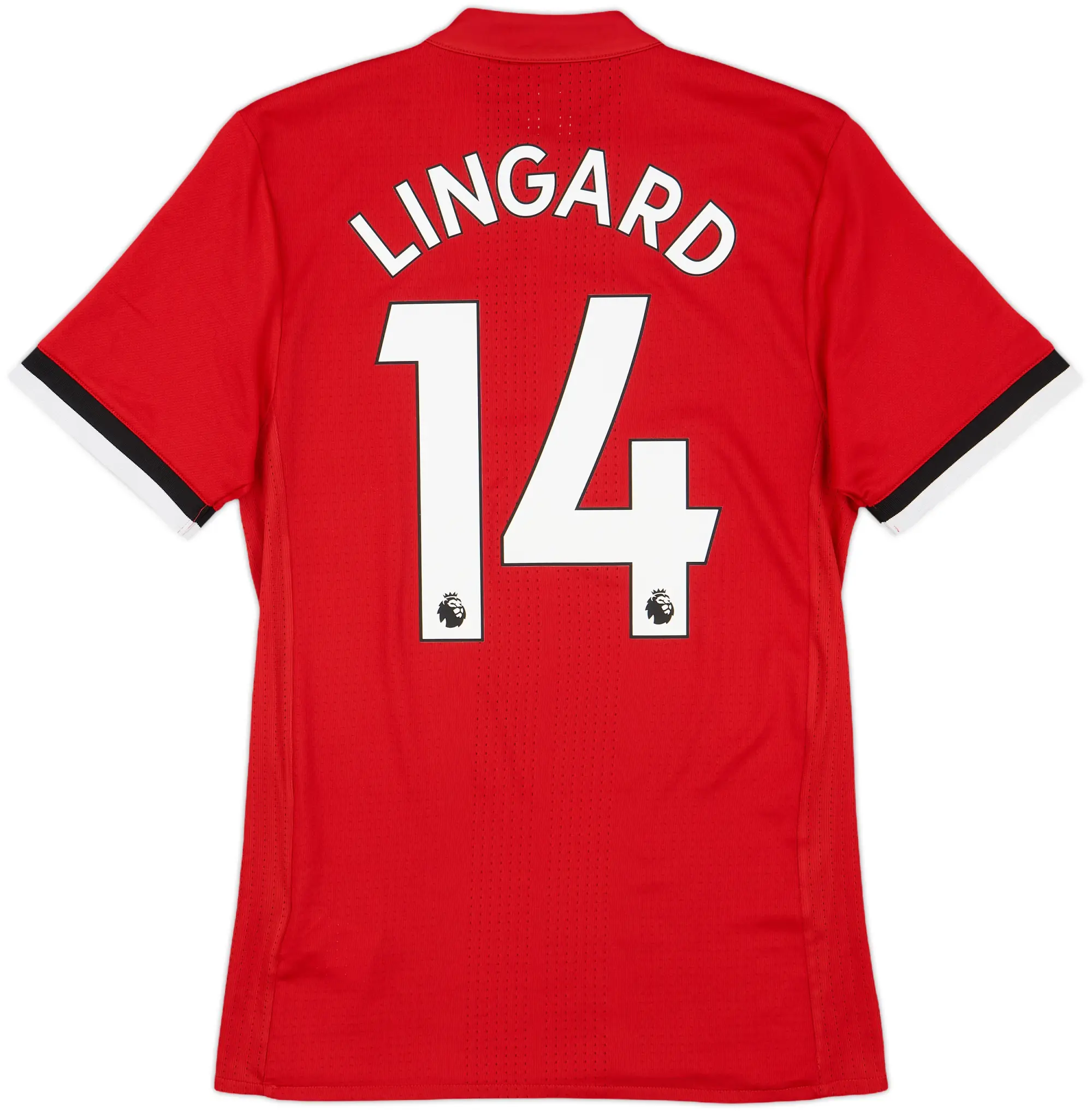 2017-18 Manchester United Authentic Home Shirt Lingard #14 - 10/10 - (S)