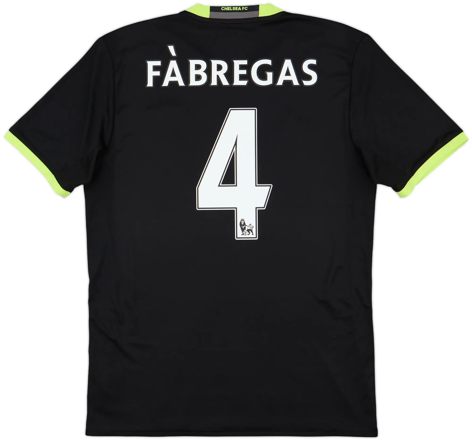 2016-17 Chelsea Away Shirt Fabregas #4 - 9/10 - (M)