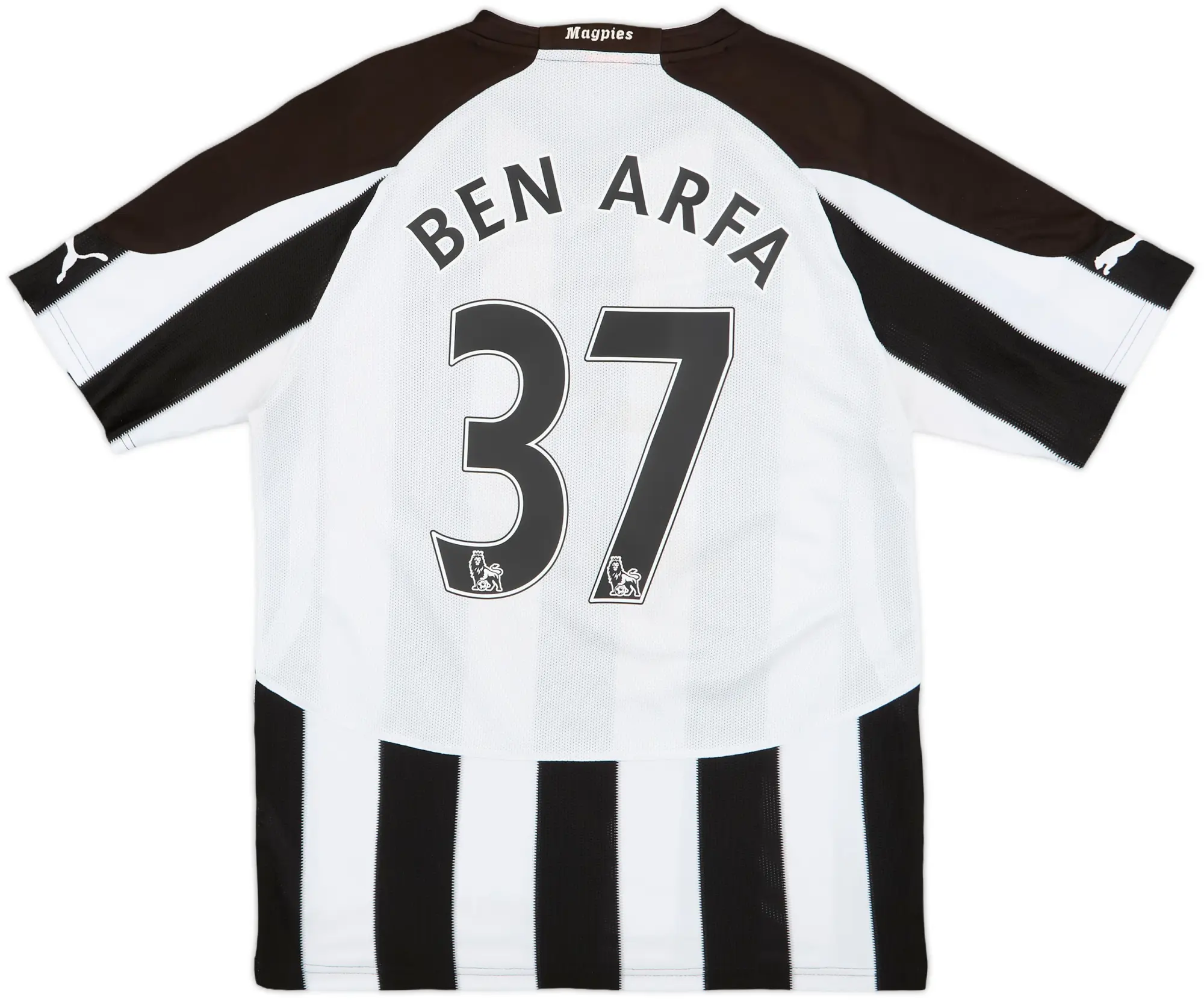 2010-11 Newcastle Home Shirt Ben Arfa #37 - 6/10 - (M)