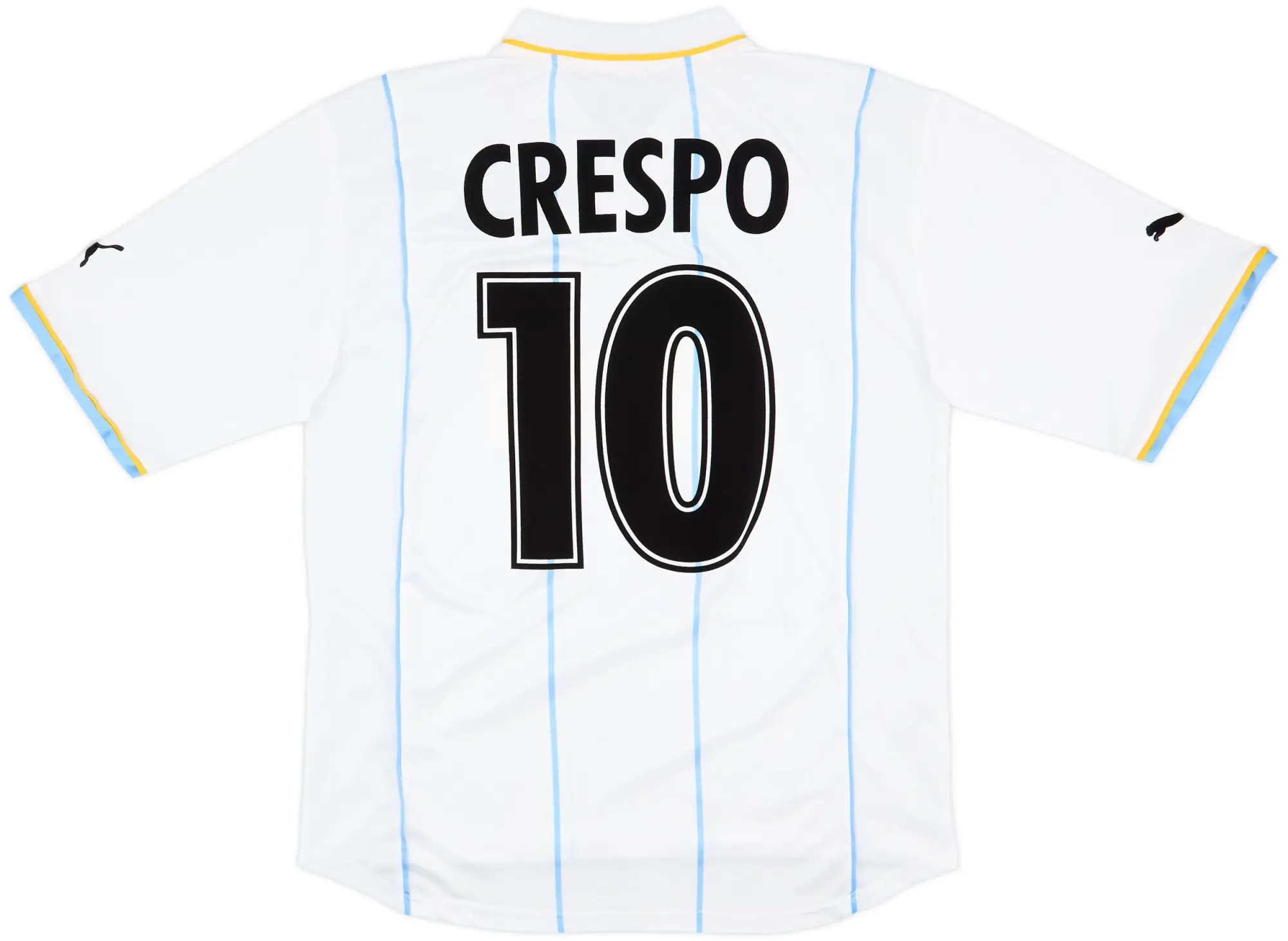2001-02 Lazio European Home Shirt Crespo #10 - 5/10 - (M)