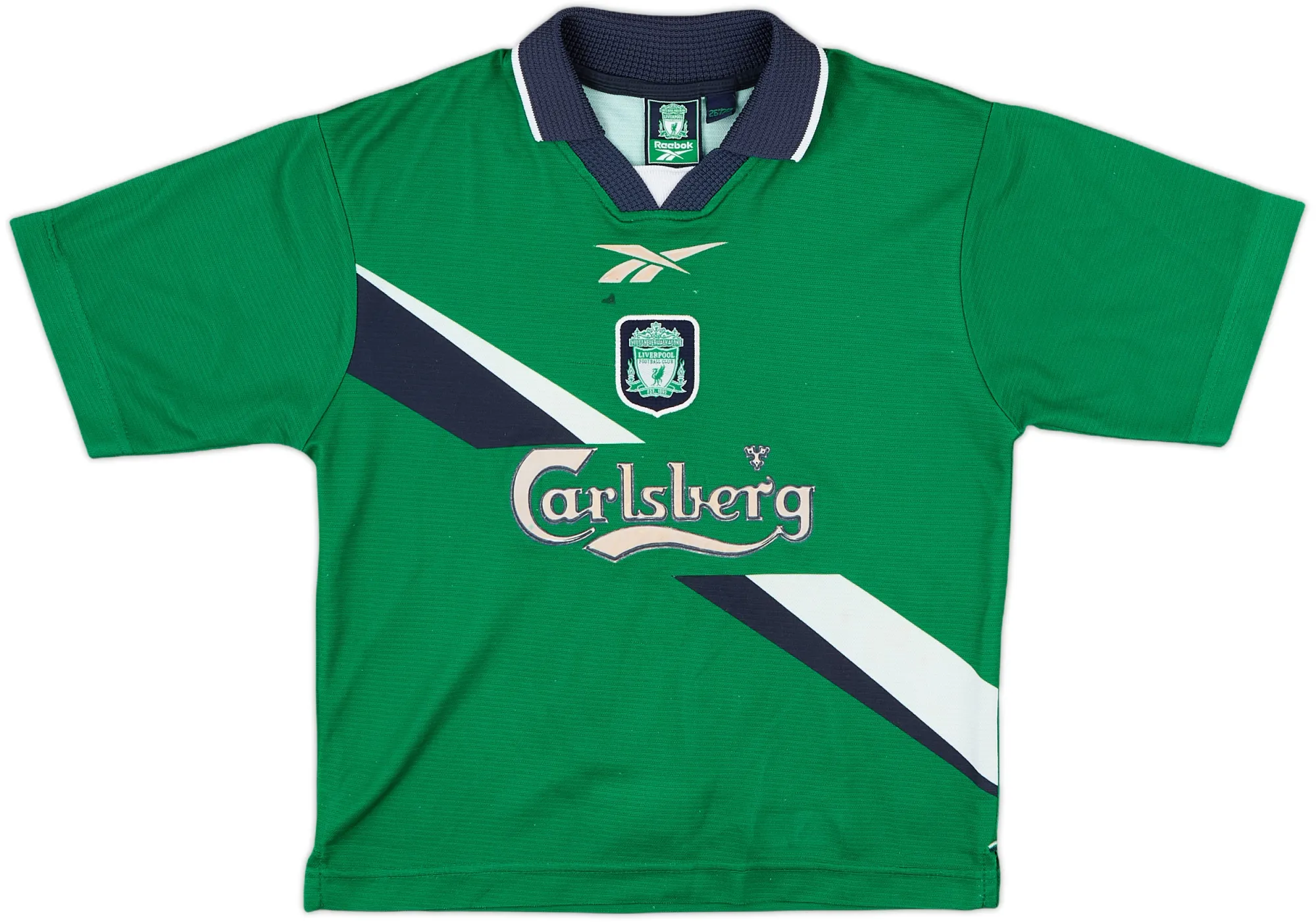 Reebok Liverpool Boys SS Away Shirt 1999/00