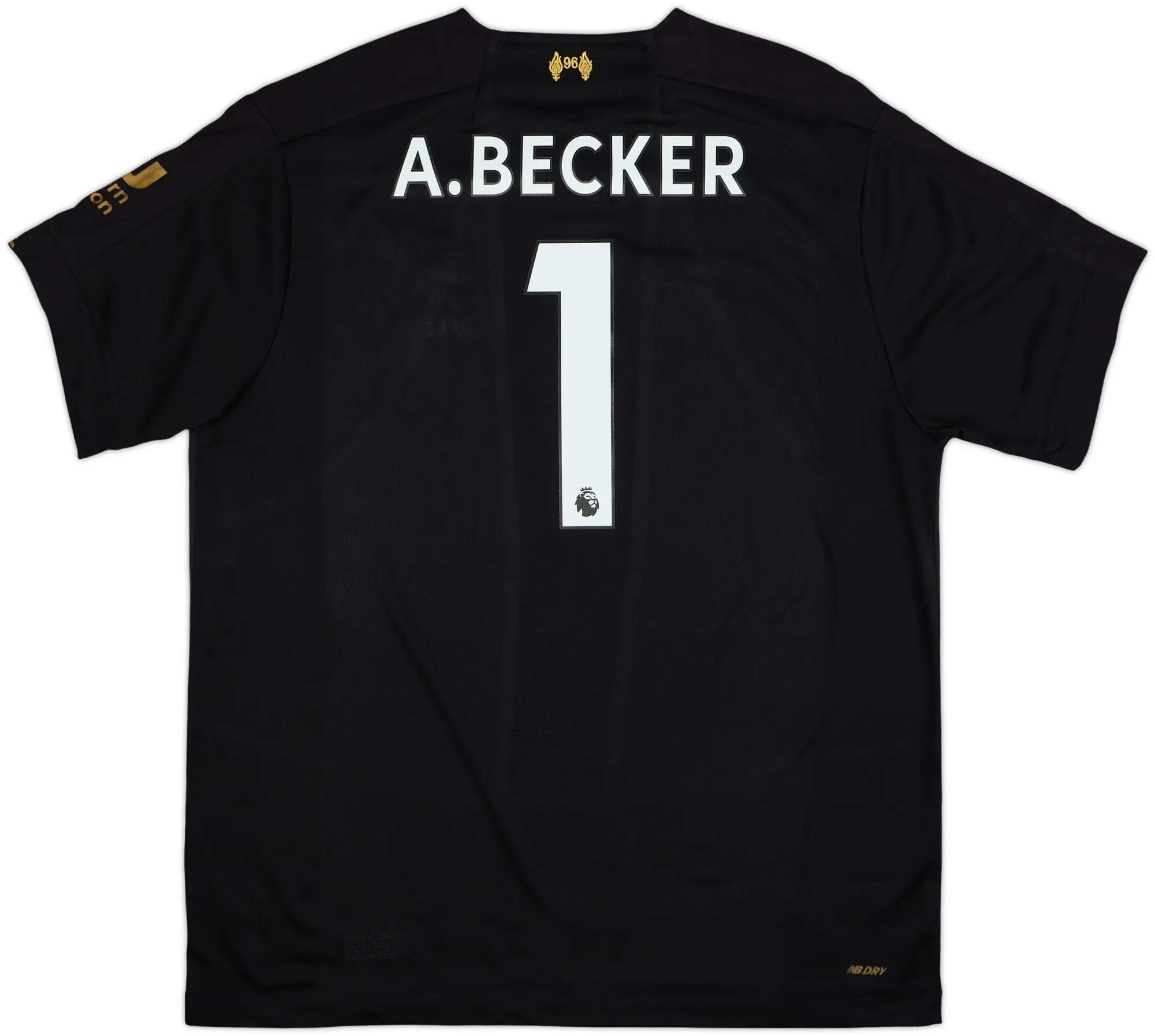 2019-20 Liverpool GK S/S Shirt A.Becker #1 - 7/10 - (3XL)