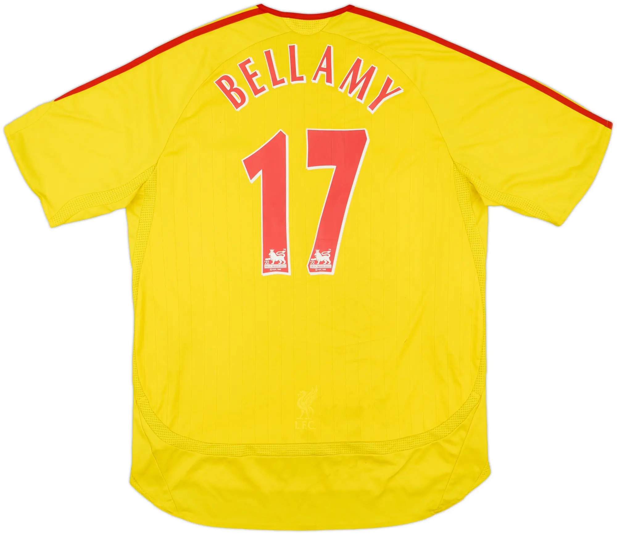2006-07 Liverpool Away Shirt Bellamy #17 - 5/10 - (L)