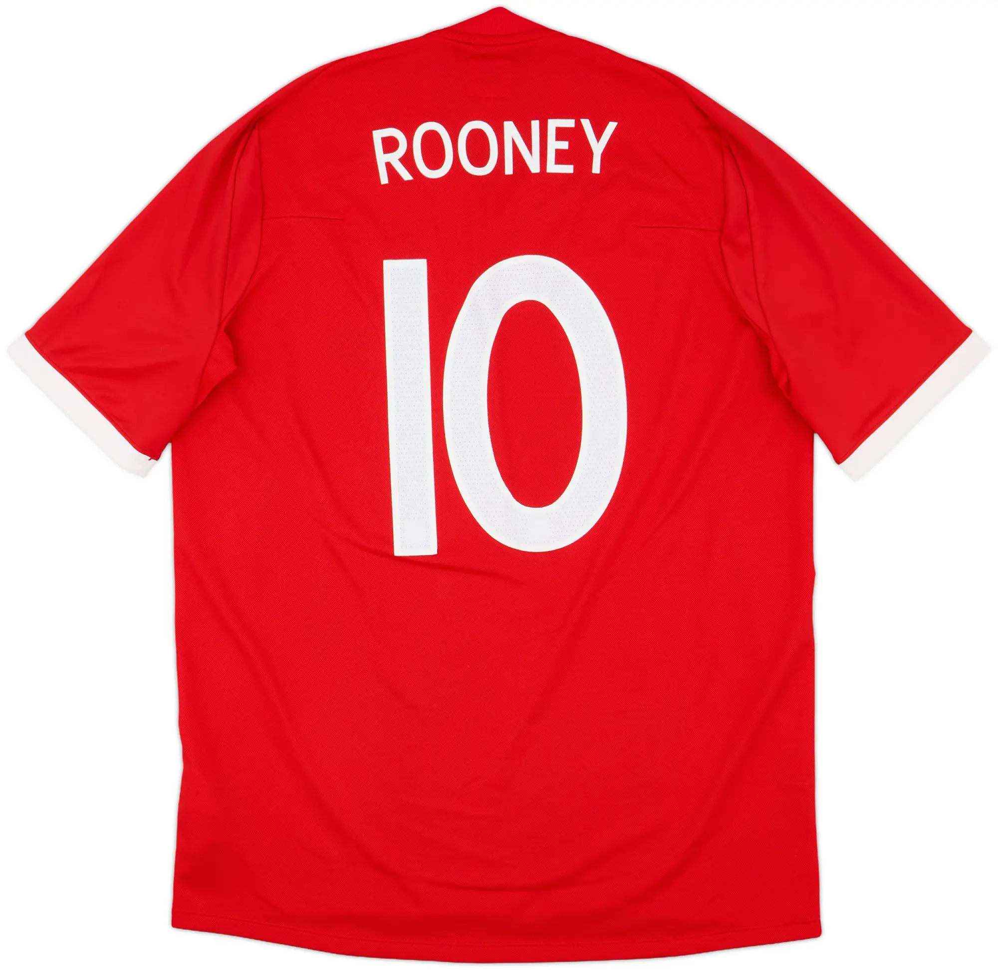 2010-11 England Away 'South Africa' Shirt Rooney #10 - 8/10 - (L)