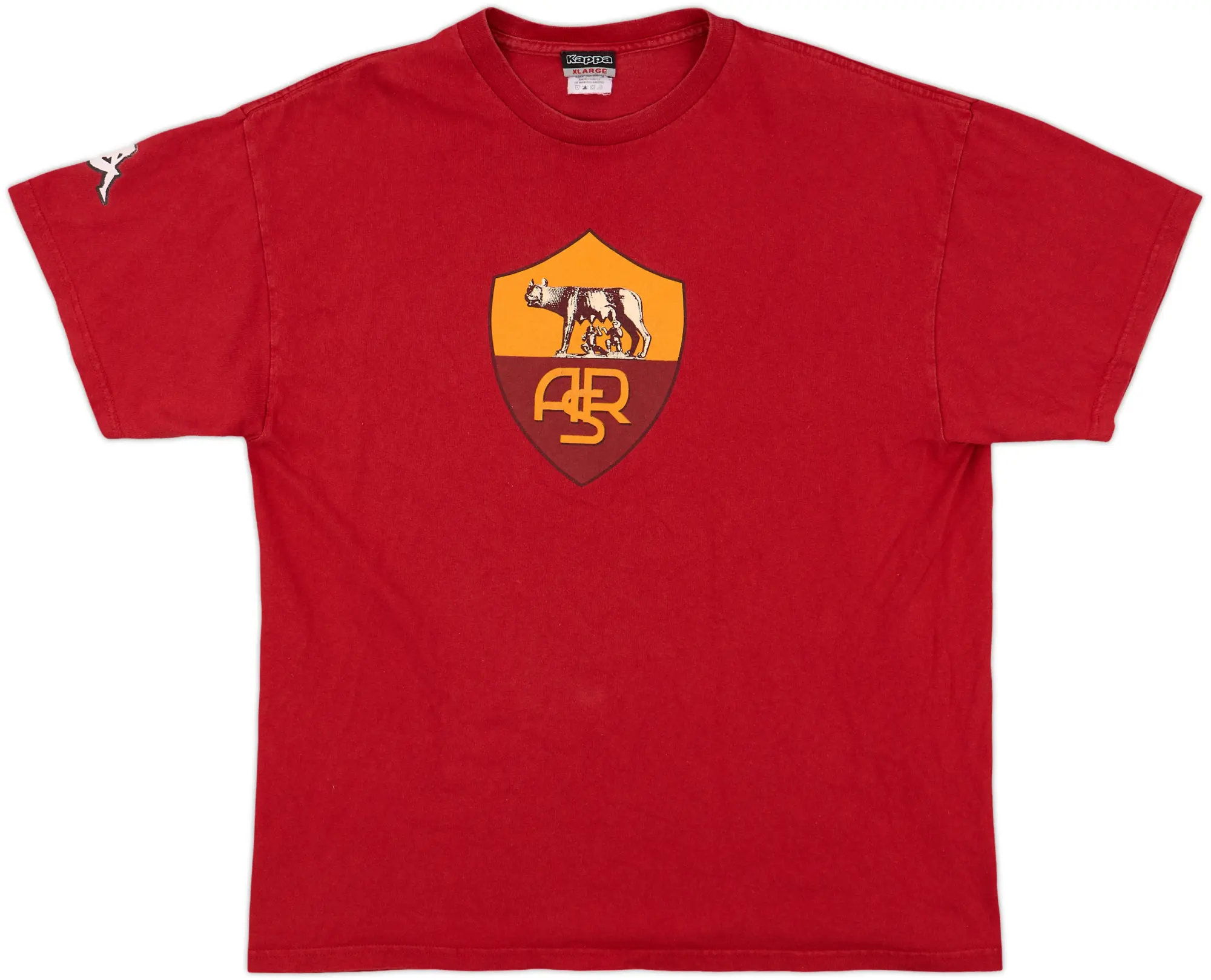 2012-13 Roma Kappa Cotton Tee - 7/10 - (XL)