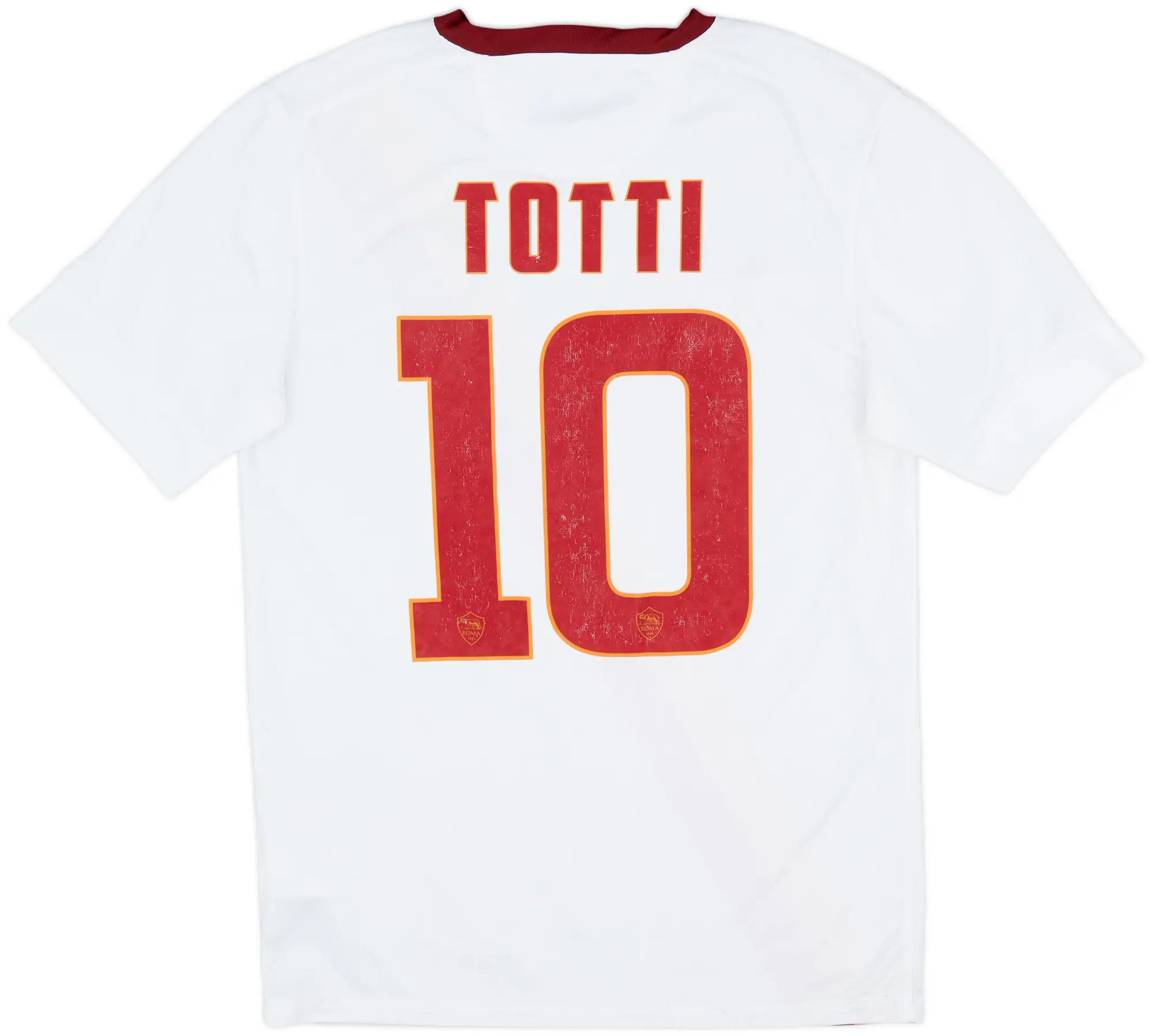 2014-15 Roma Away Shirt Totti #10 - 6/10 - (S)