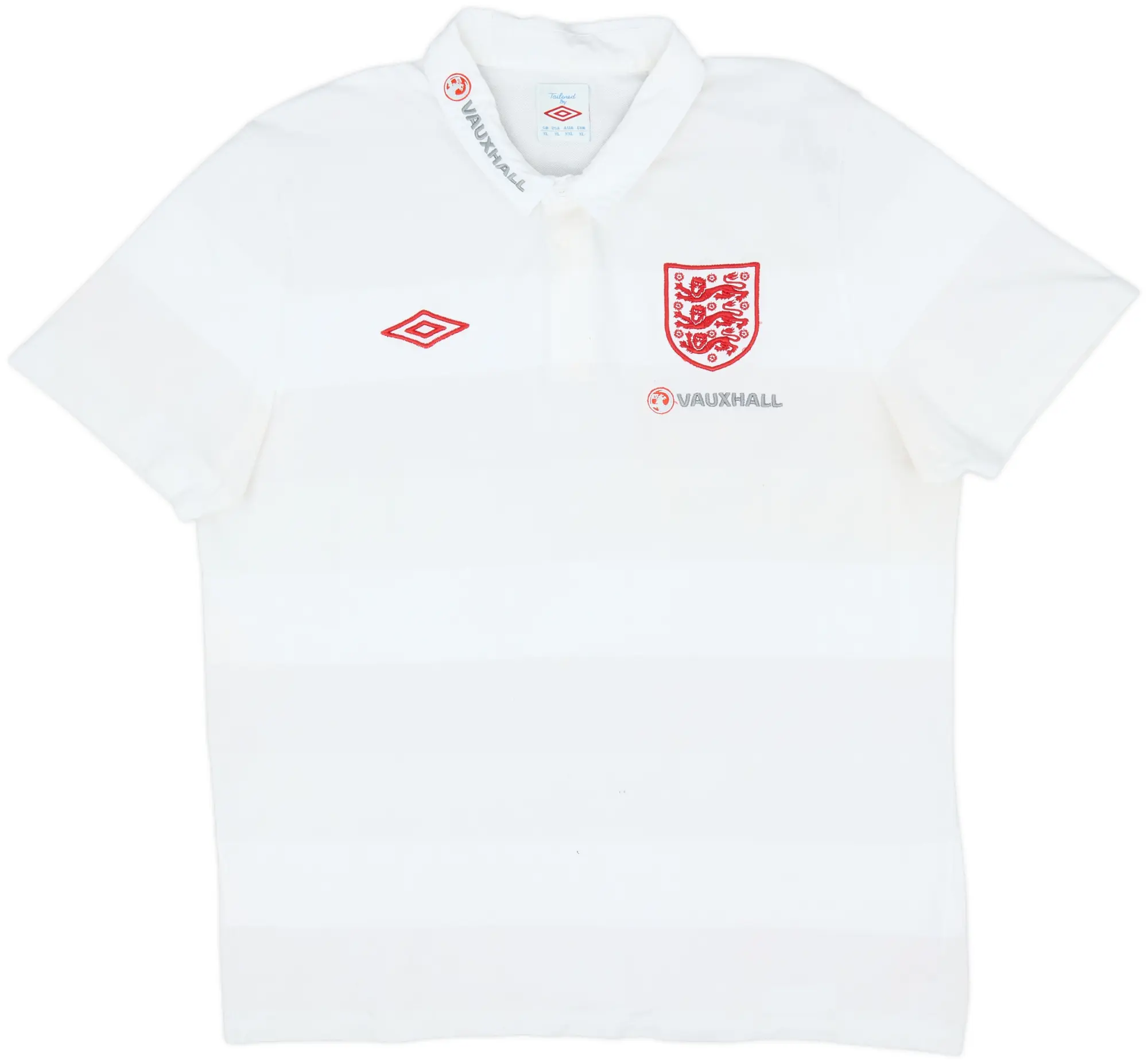 2012-13 England Umbro Polo Shirt - 8/10 - (XL)