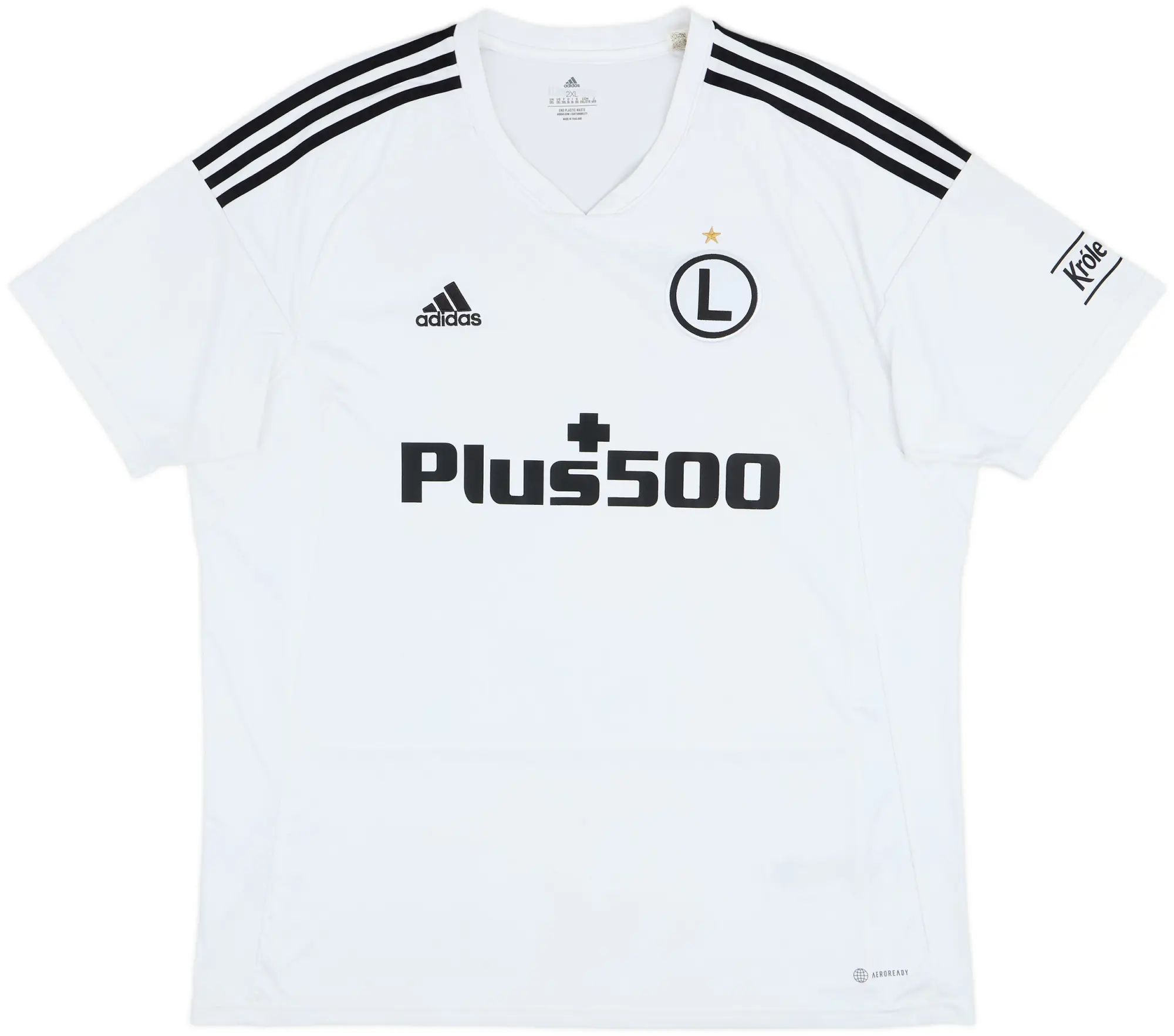 2022-23 Legia Warsaw Home Shirt - 7/10 - (XXL)