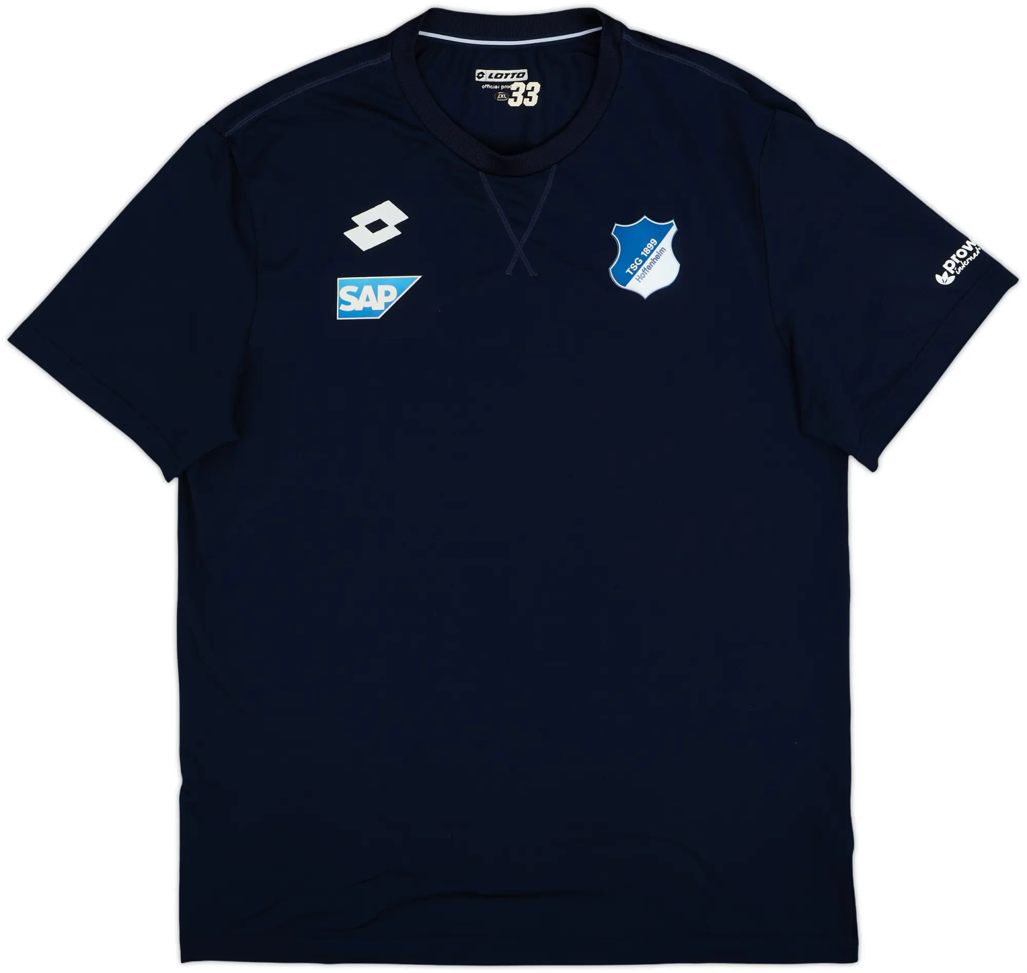 Lotto Hoffenheim Mens SS Player Issue Home Shirt 2016/17