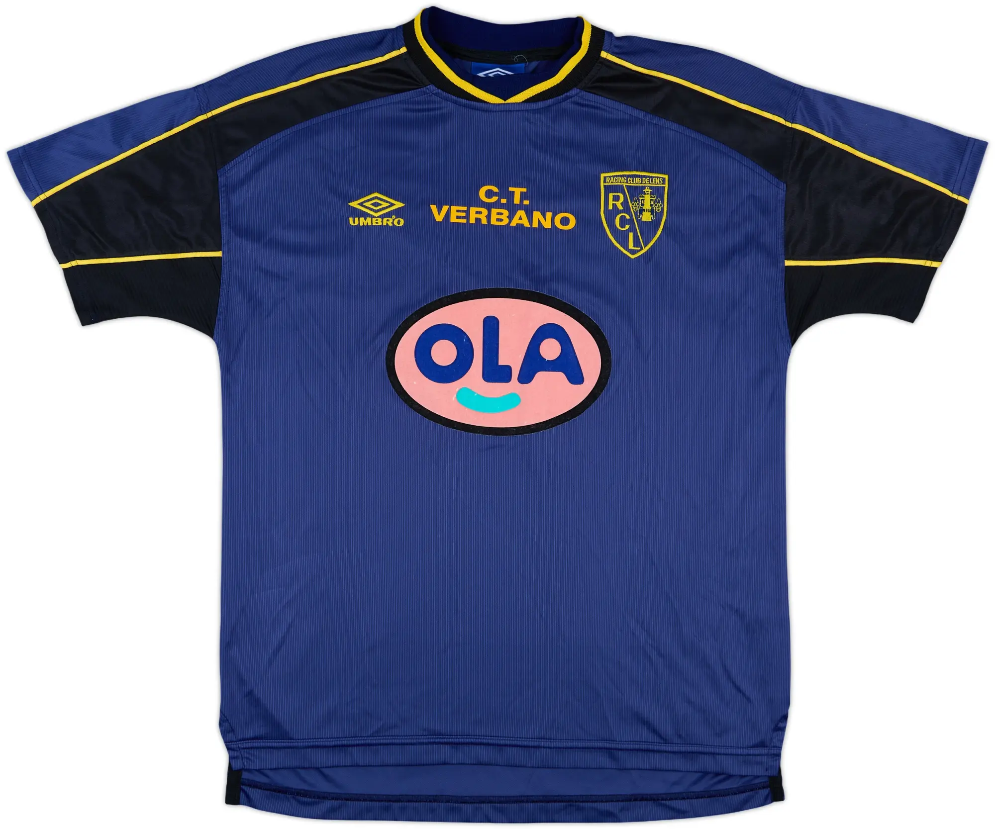1999-00 Lens Away Shirt Di Pietro #1 - 5/10 - (L)
