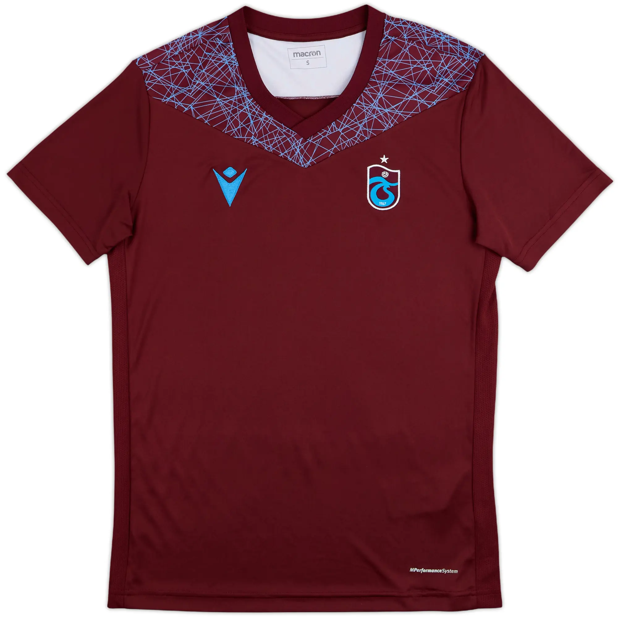 Macron Trabzonspor Mens SS Home Shirt 2022/23