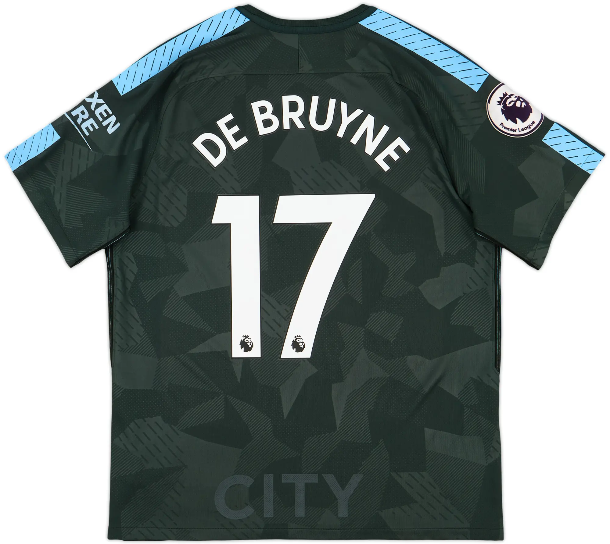 2017-18 Manchester City Third Shirt De Bruyne #17 - 7/10 - (L)