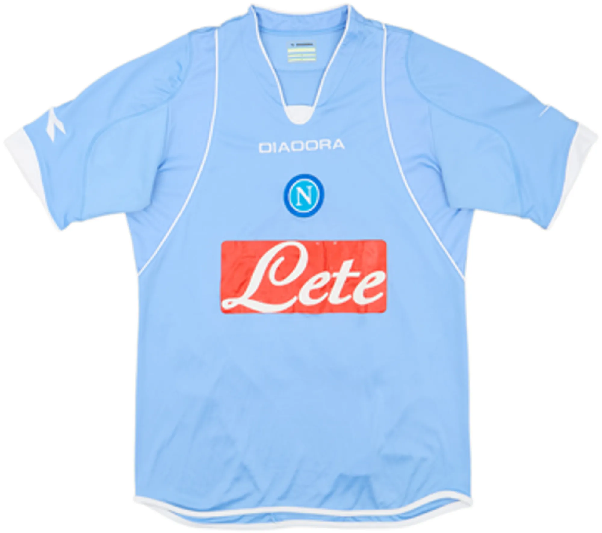 Diadora Napoli Mens SS Home Shirt 2007/08