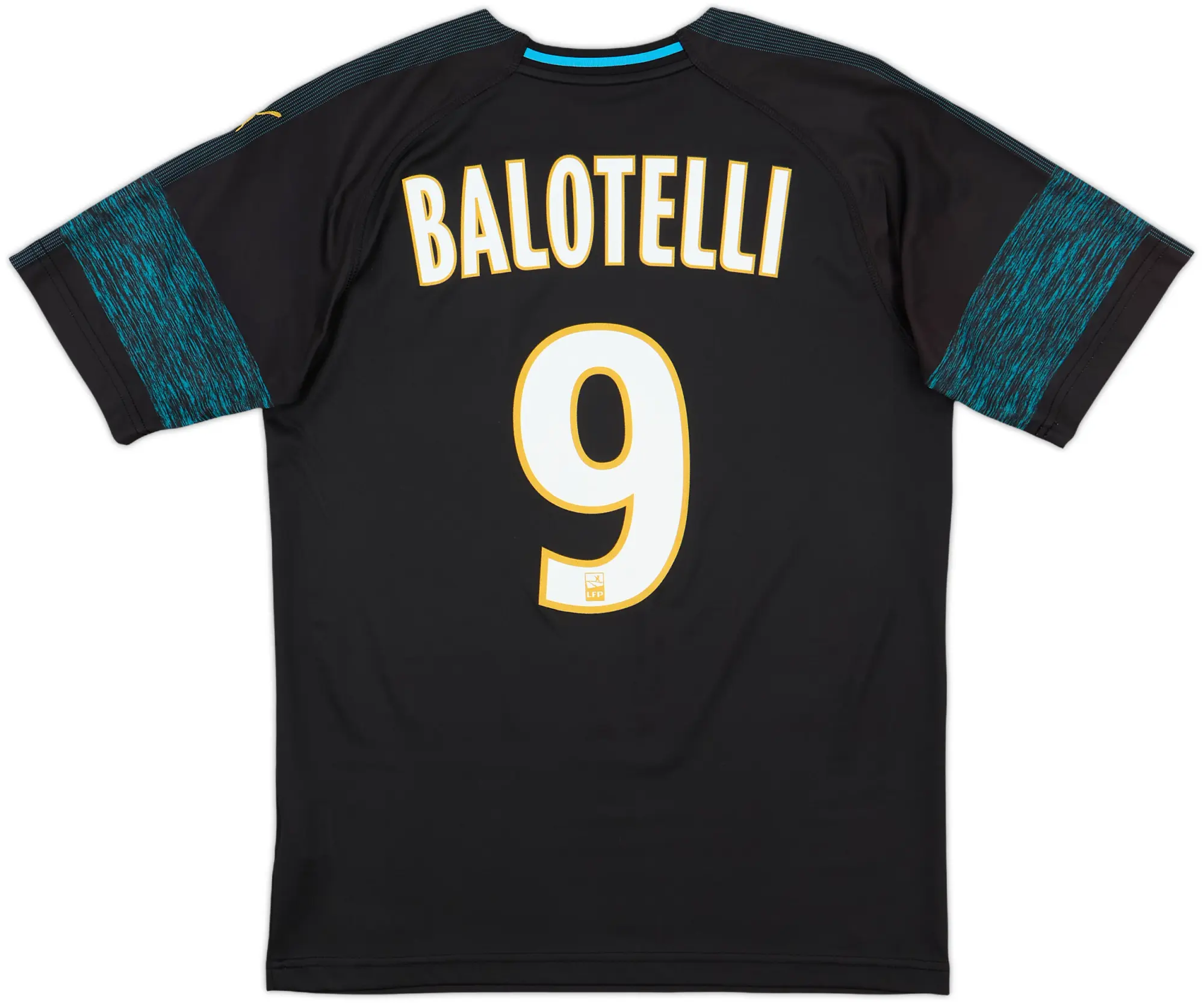 2018-19 Olympique Marseille Away Shirt Balotelli #9 - 10/10 - (S)