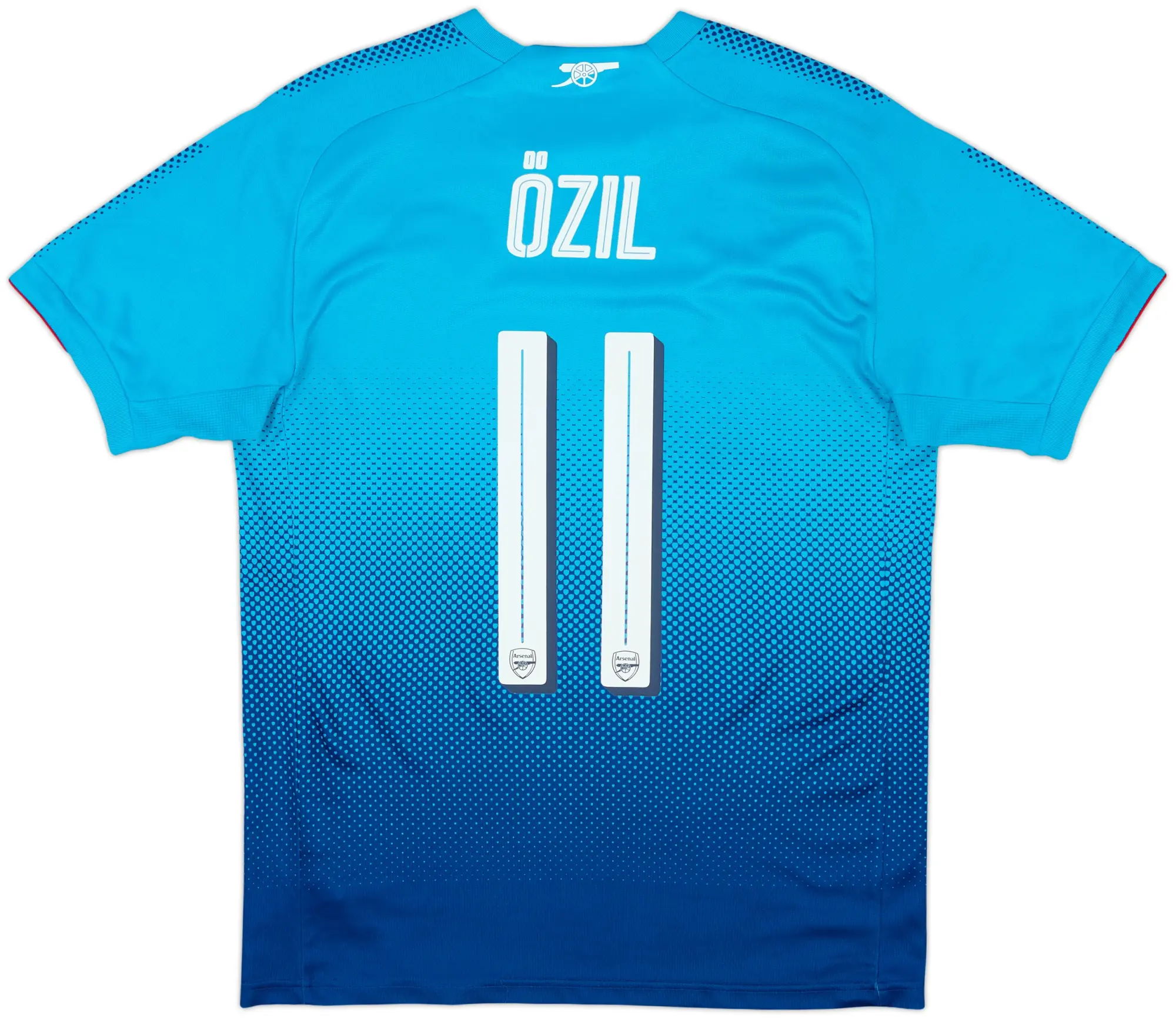 2017-18 Arsenal Away Shirt Ozil #11 - 7/10 - (M)