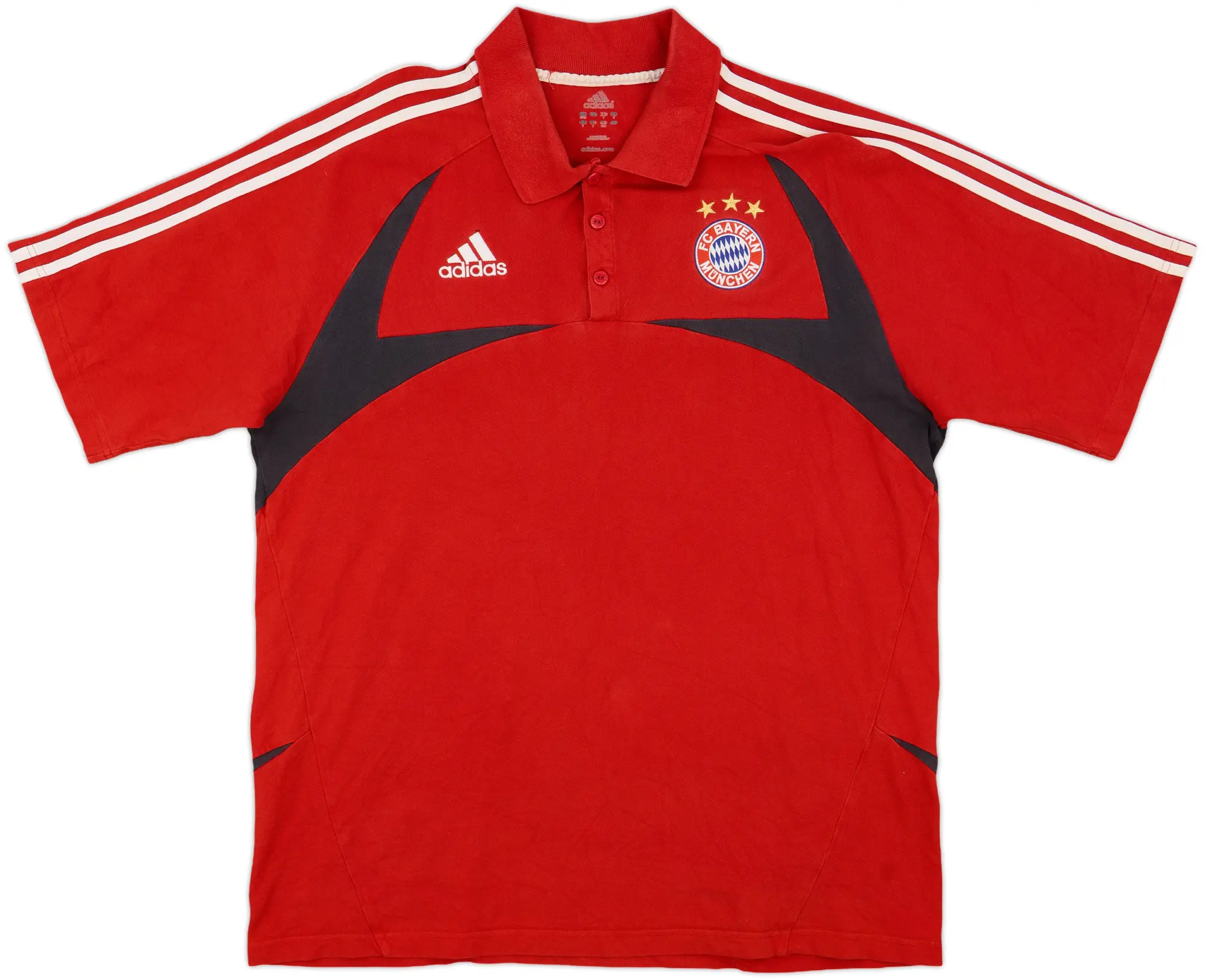 2007-08 Bayern Munich adidas Polo Shirt - 5/10 - (XL)
