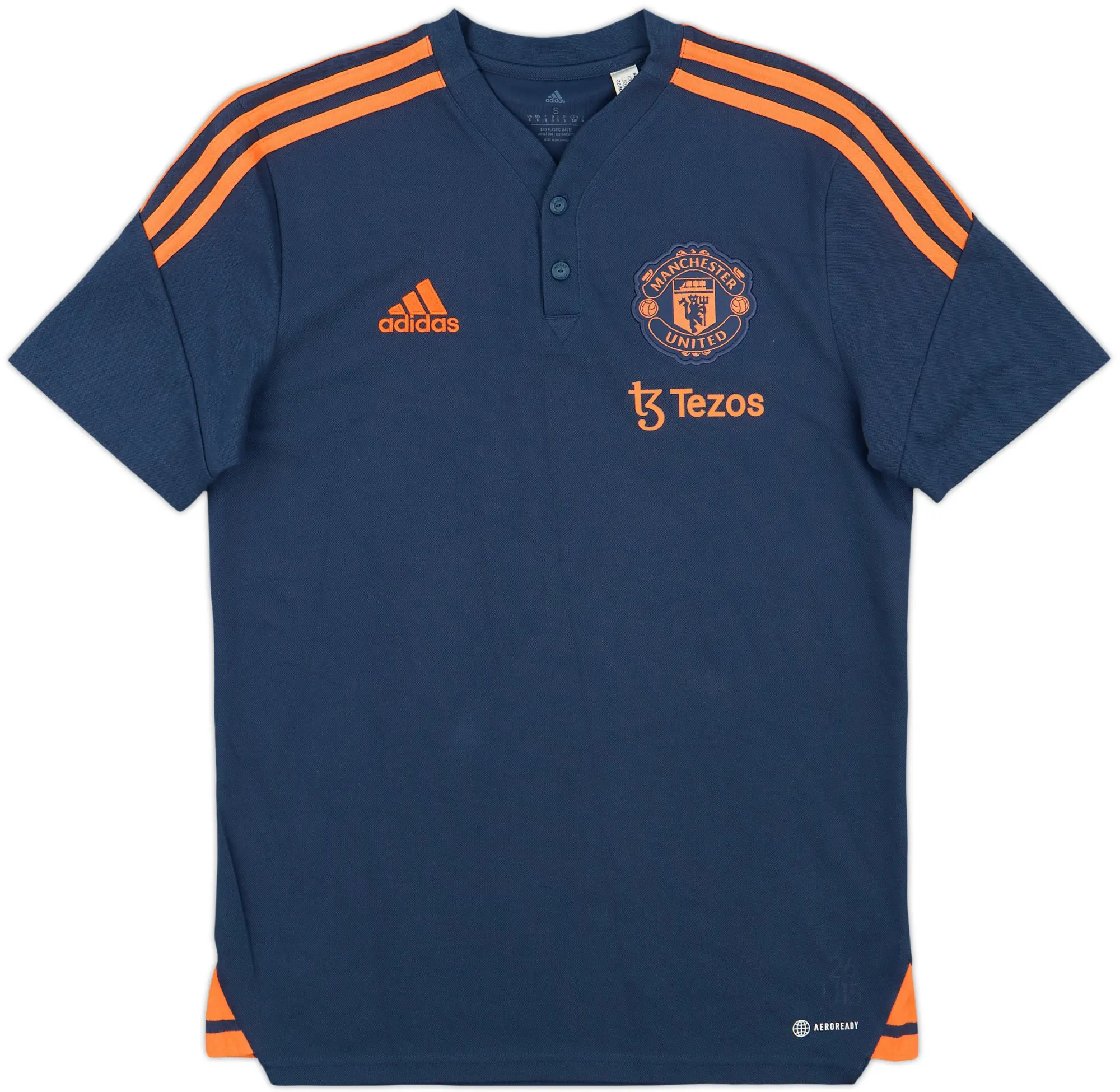 2022-23 Manchester United adidas Polo Shirt - 7/10 - (S)
