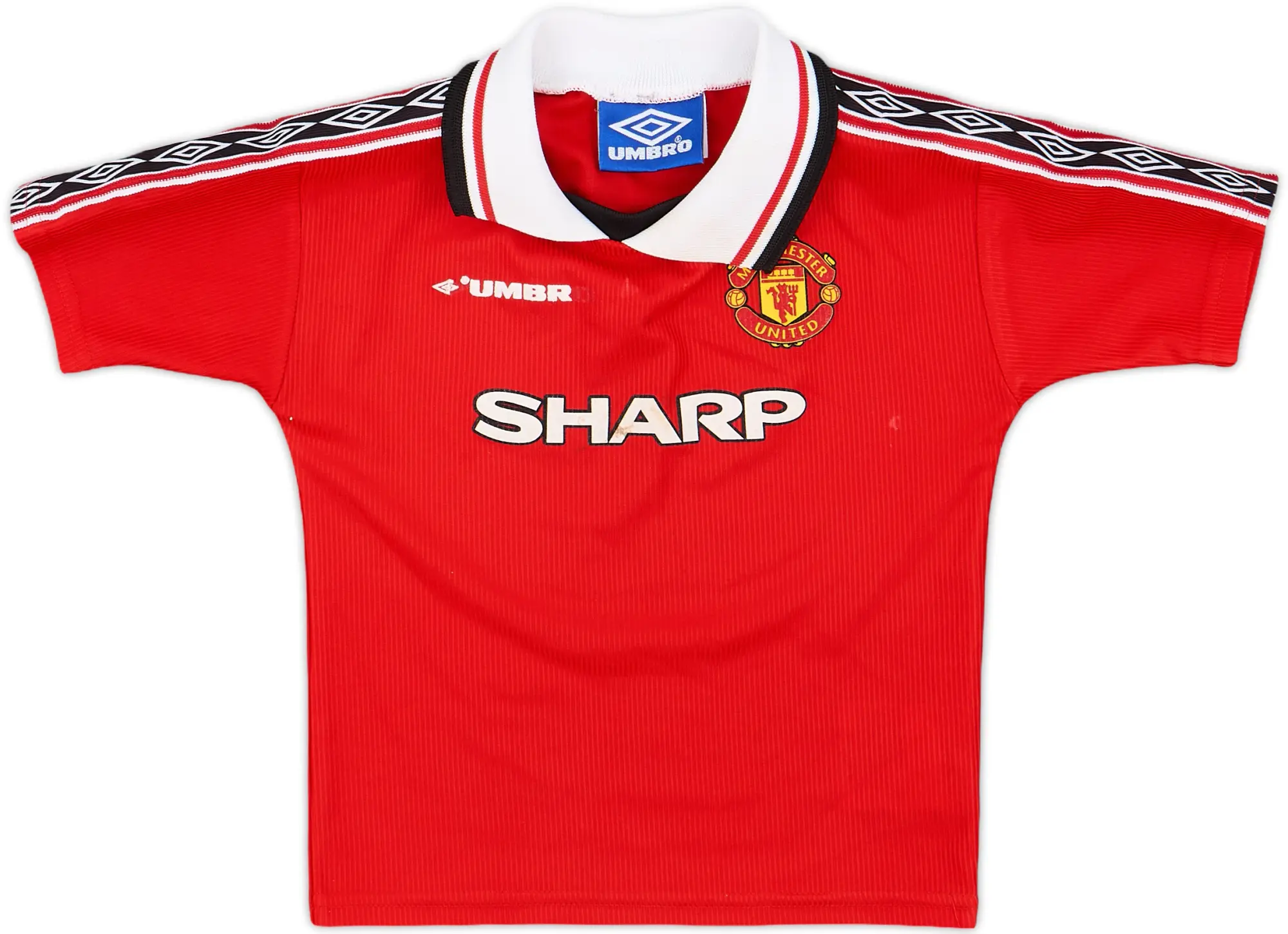 1998-00 Manchester United Home Shirt - 5/10 - (2-3 Years)