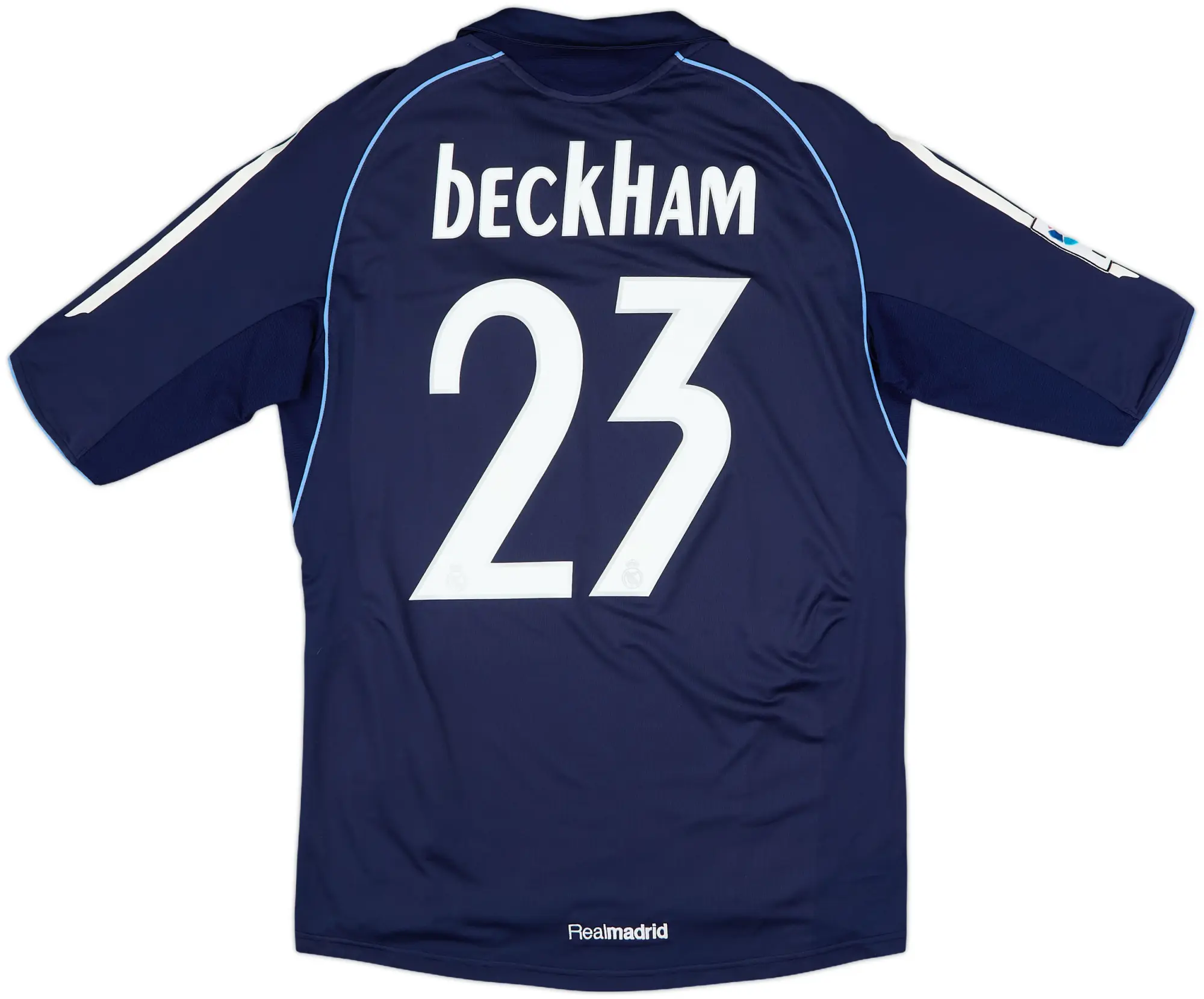 2005-06 Real Madrid Away Shirt Beckham #23 - 9/10 - (S)