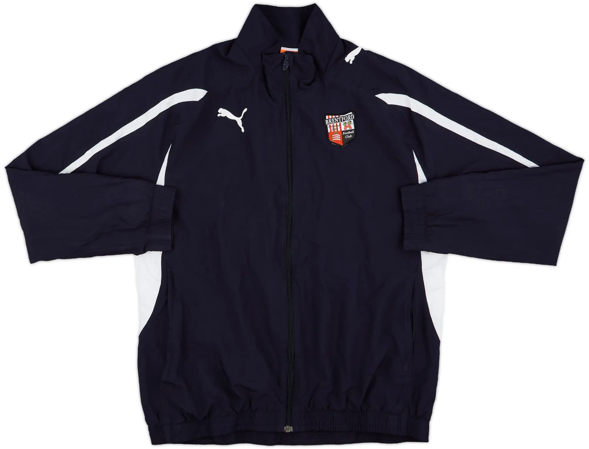 2012-13 Brentford Puma Track Jacket - 6/10 - (M)