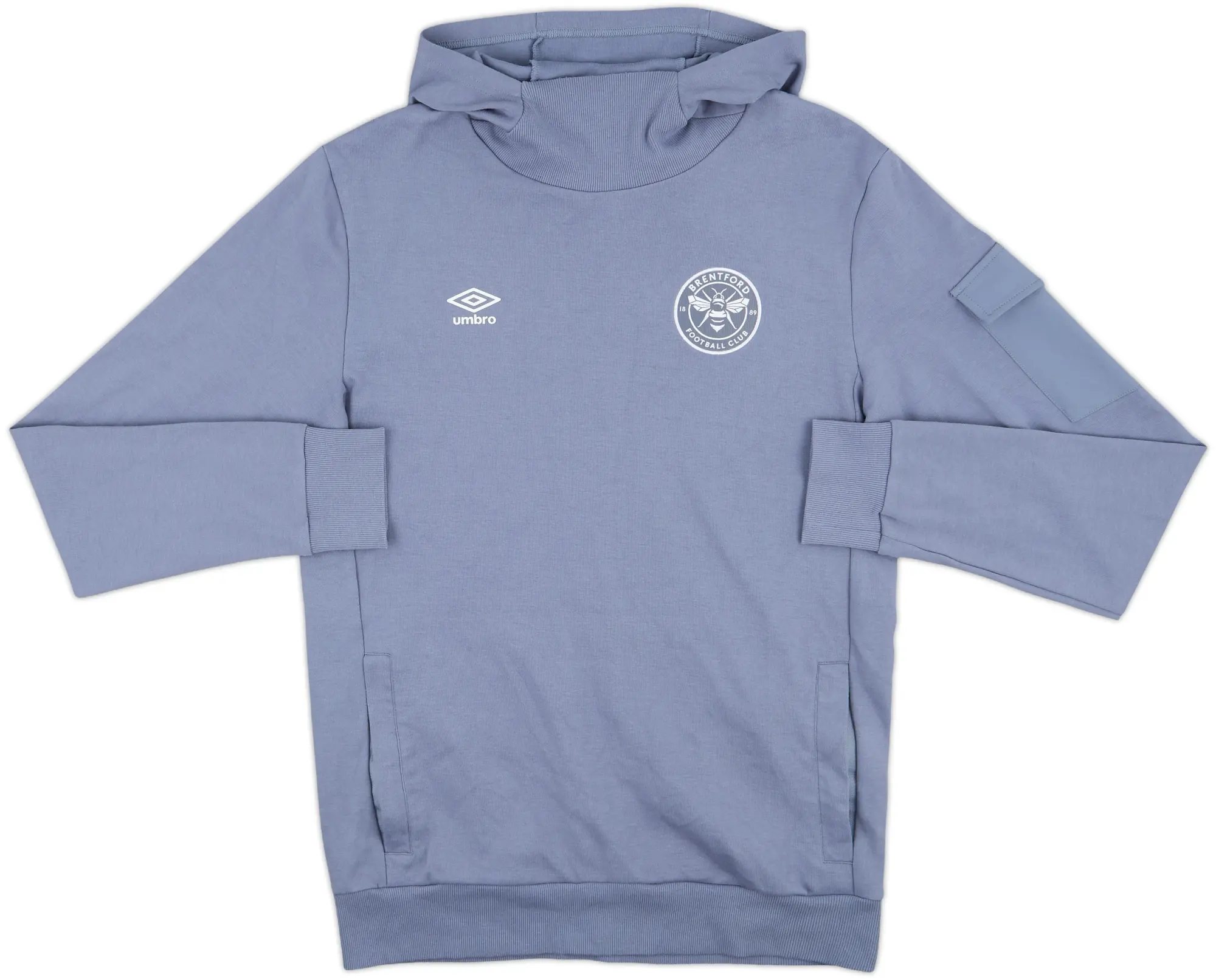 2019-20 Brentford Umbro Hooded Sweat Top - 9/10 - (M)